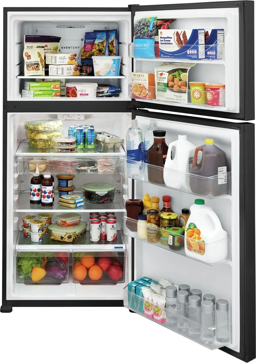 Frigidaire FFHT2045VB 20 Cu. Ft. Garage Ready Top Freezer Refrigerator - Image 3