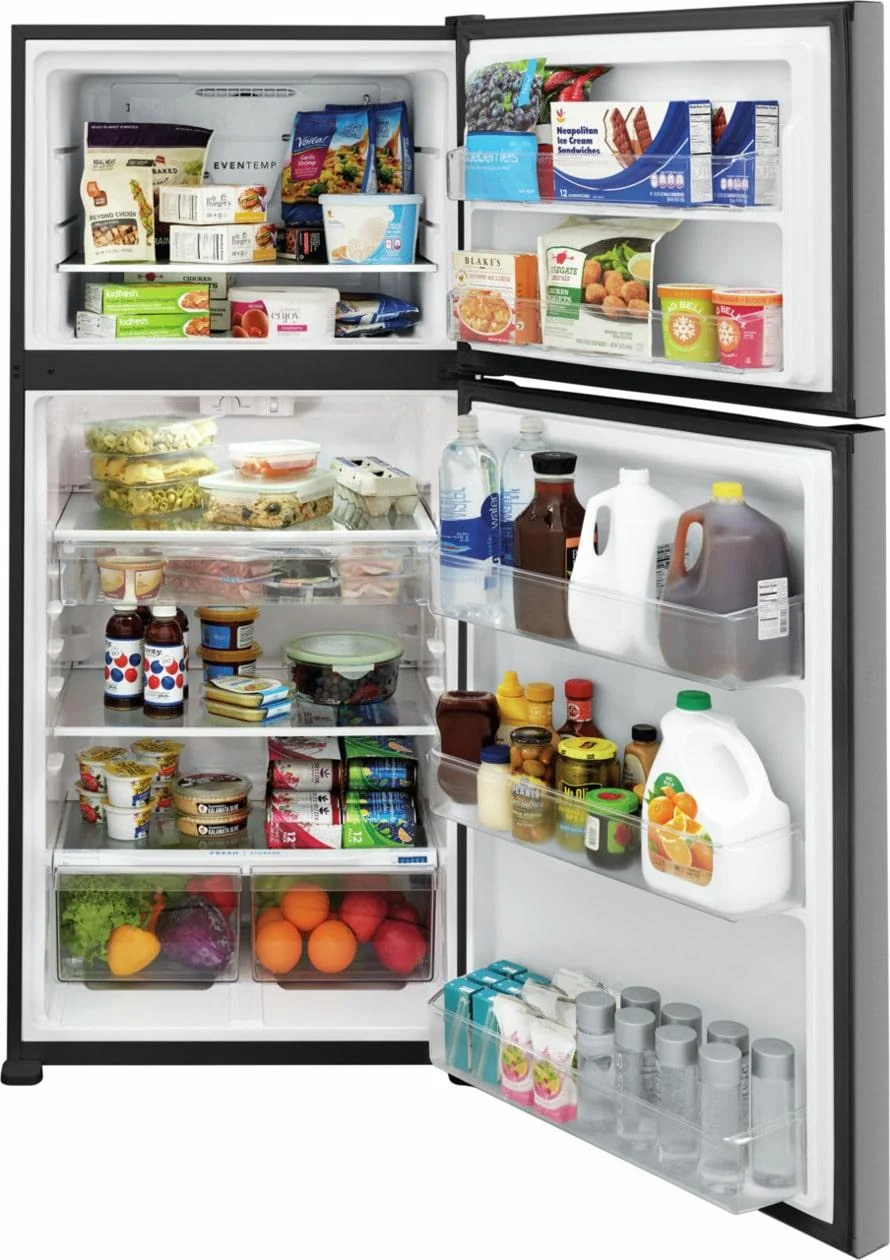 Frigidaire FFHT2045XS 20 Cu. Ft. Garage Ready Top Freezer Refrigerator - Image 4