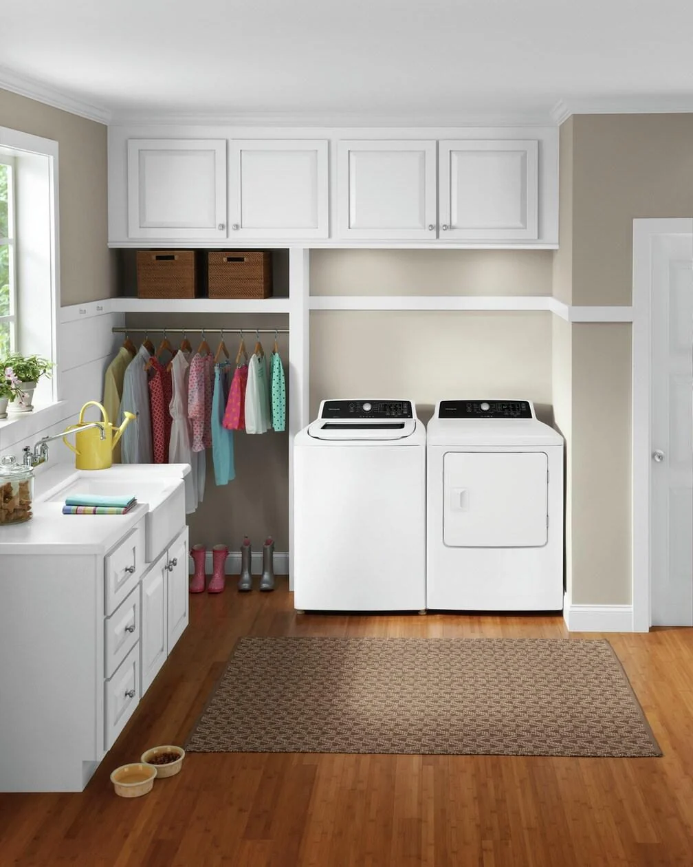 FFRE4120SW Frigidaire 6.7 Cu. Ft. Free Standing Electric Dryer - Image 2