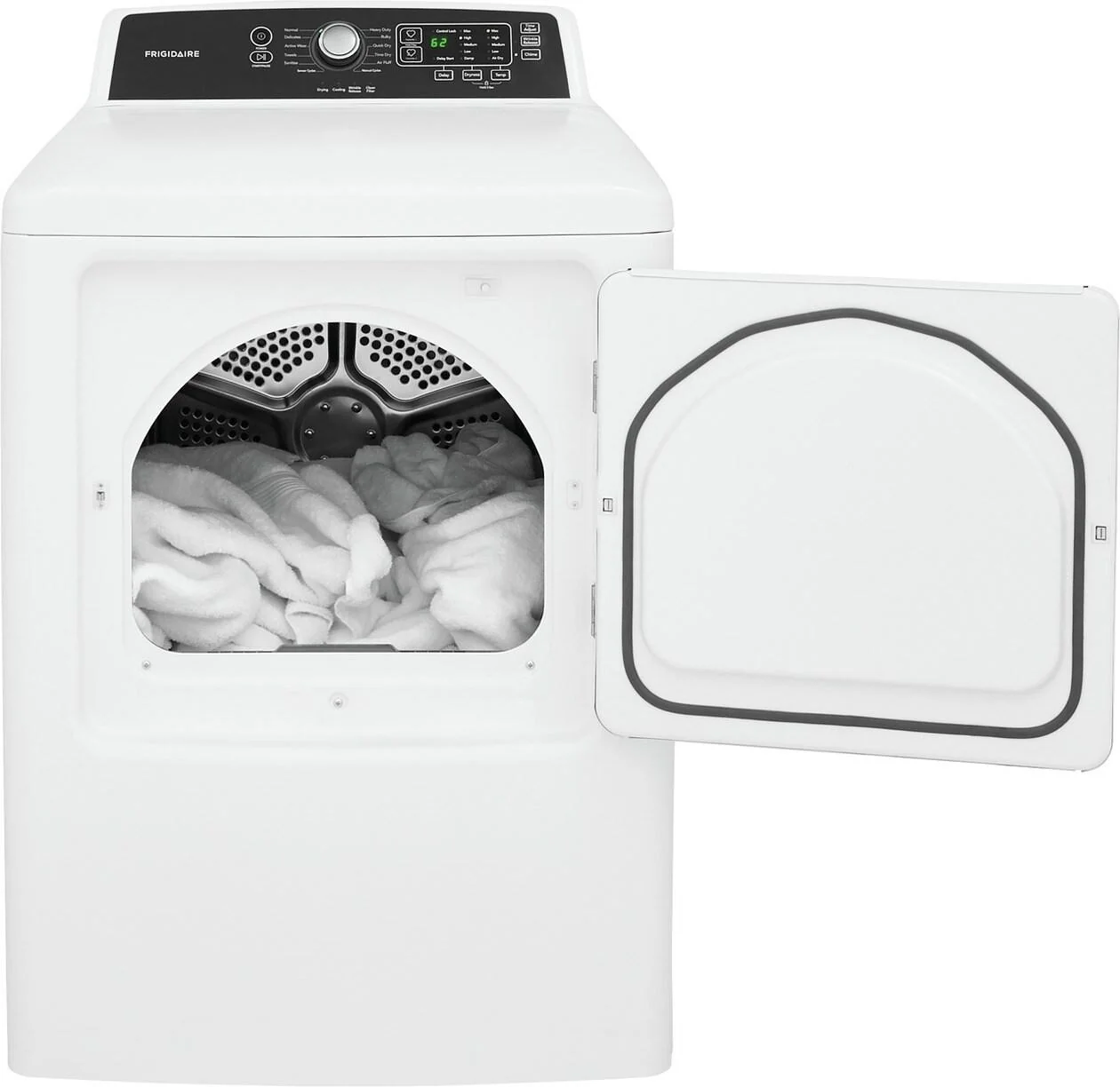 FFRG4120SW Frigidaire 6.7 Cu. Ft. Free Standing Gas Dryer - Image 4