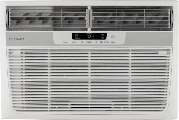 Frigidaire 12,000 BTU Window-Mounted Room Air Conditioner with Supplemental Heat