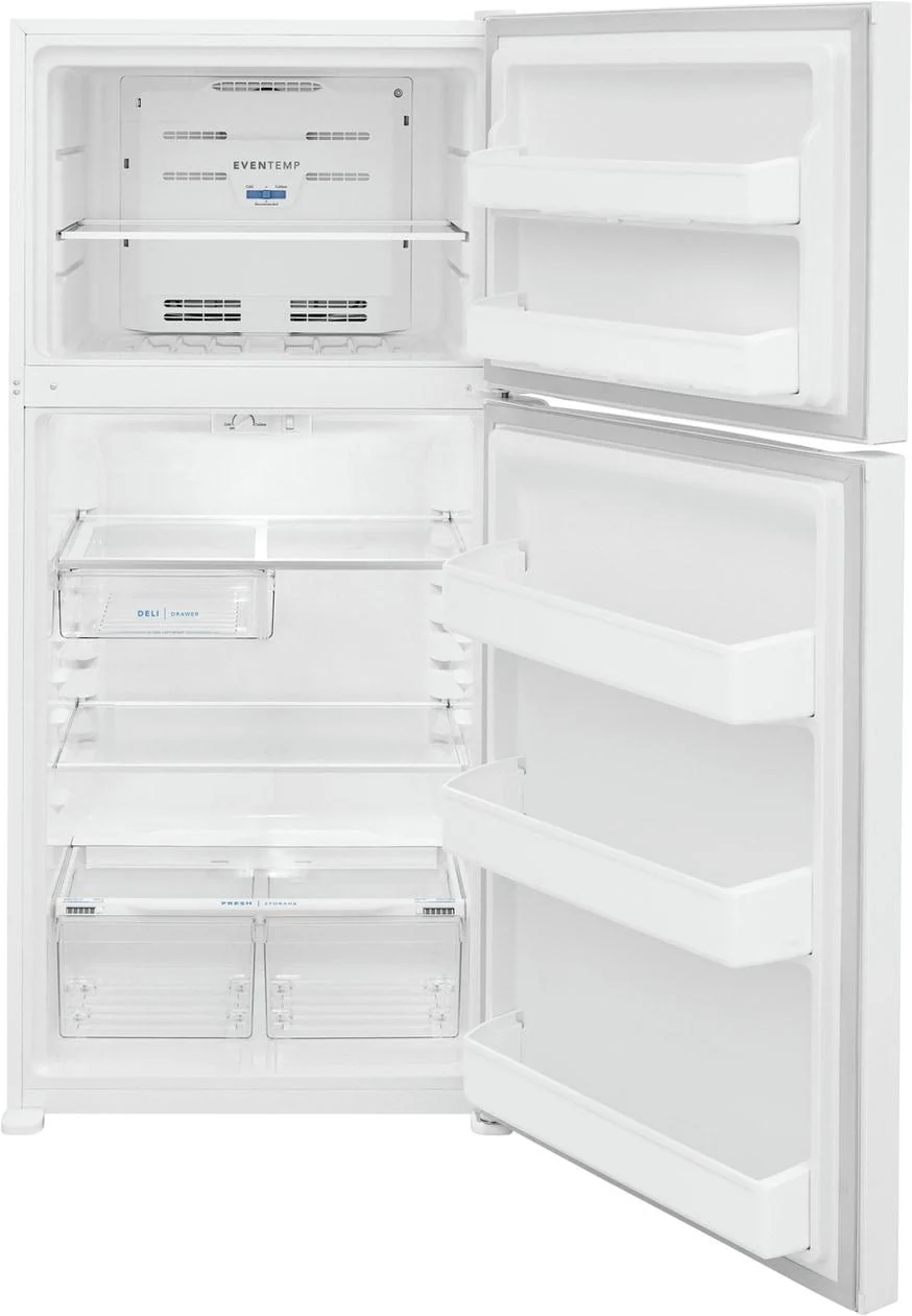 Frigidaire FFTR1835VW 18 Cu. Ft. Garage Ready Top Freezer Refrigerator - Image 2
