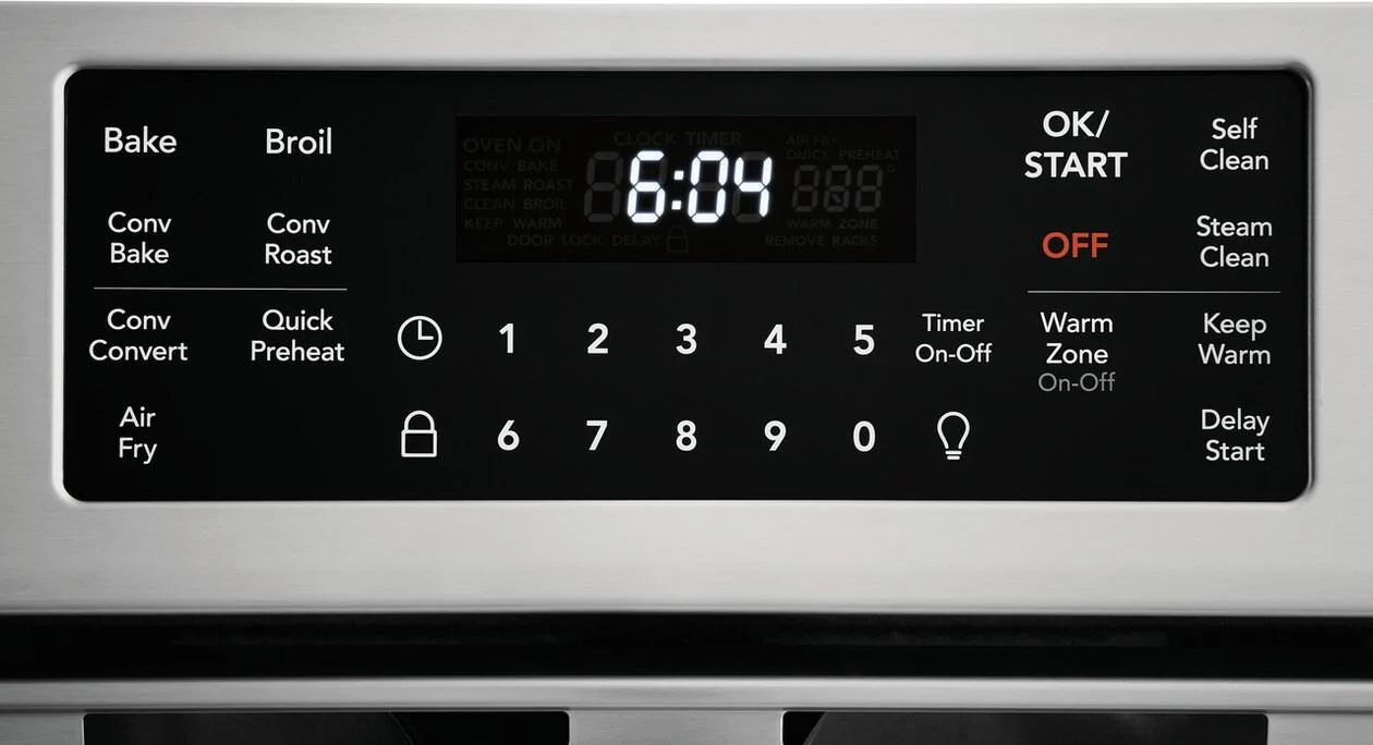 Frigidaire Gallery 30" Front Control Electric Range with Air Fry - Image 8