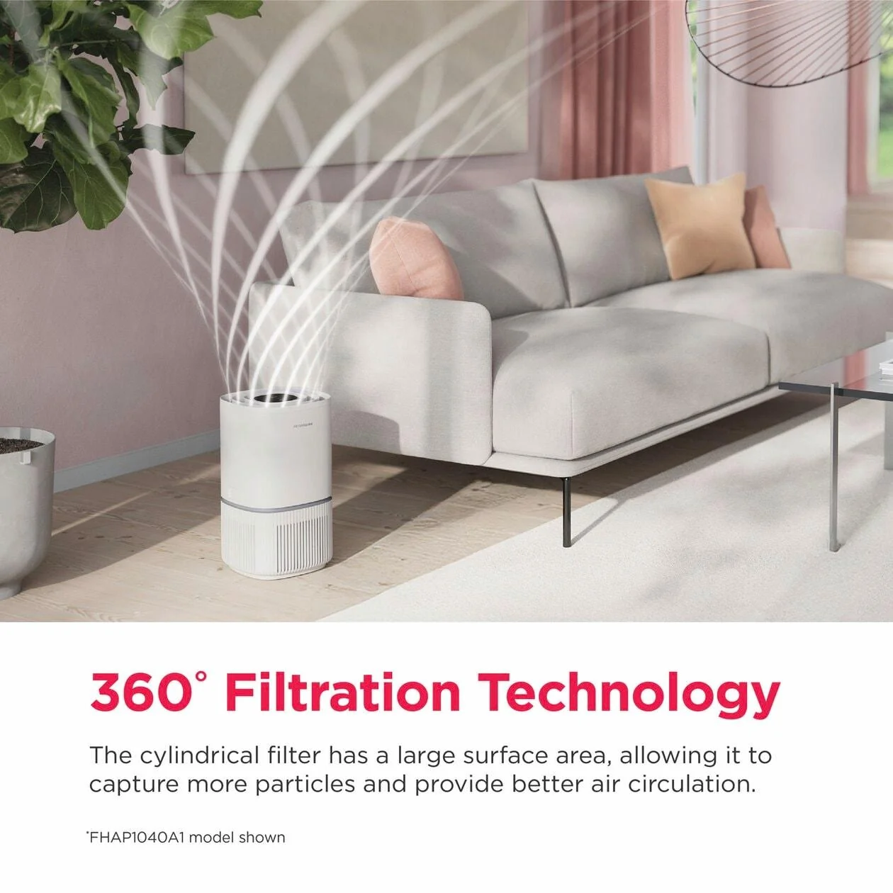 Frigidaire FHAP1040A1 PureA300™ HEPA Air Purifier with WiFi - Image 11