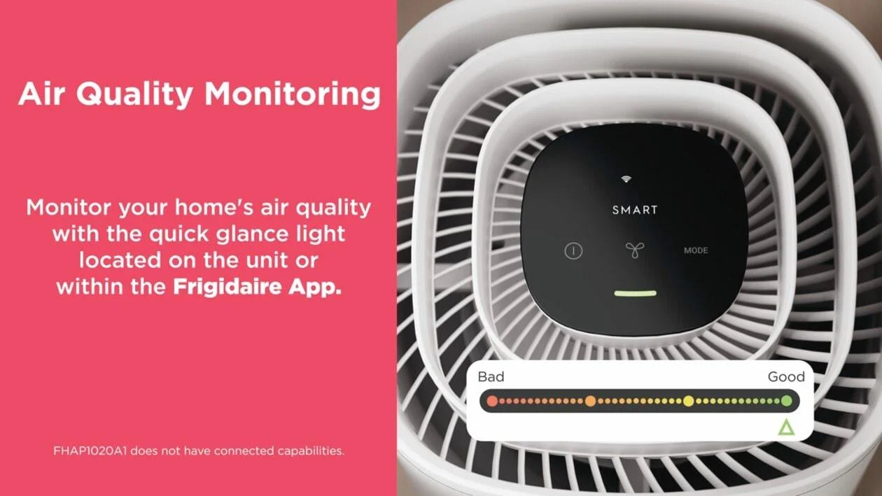 Frigidaire FHAP1040A1 PureA300™ HEPA Air Purifier with WiFi - Image 7