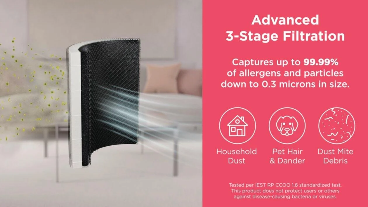 Frigidaire FHAP2040A1 PureA300™ XL HEPA Air Purifier with WiFi - Image 4