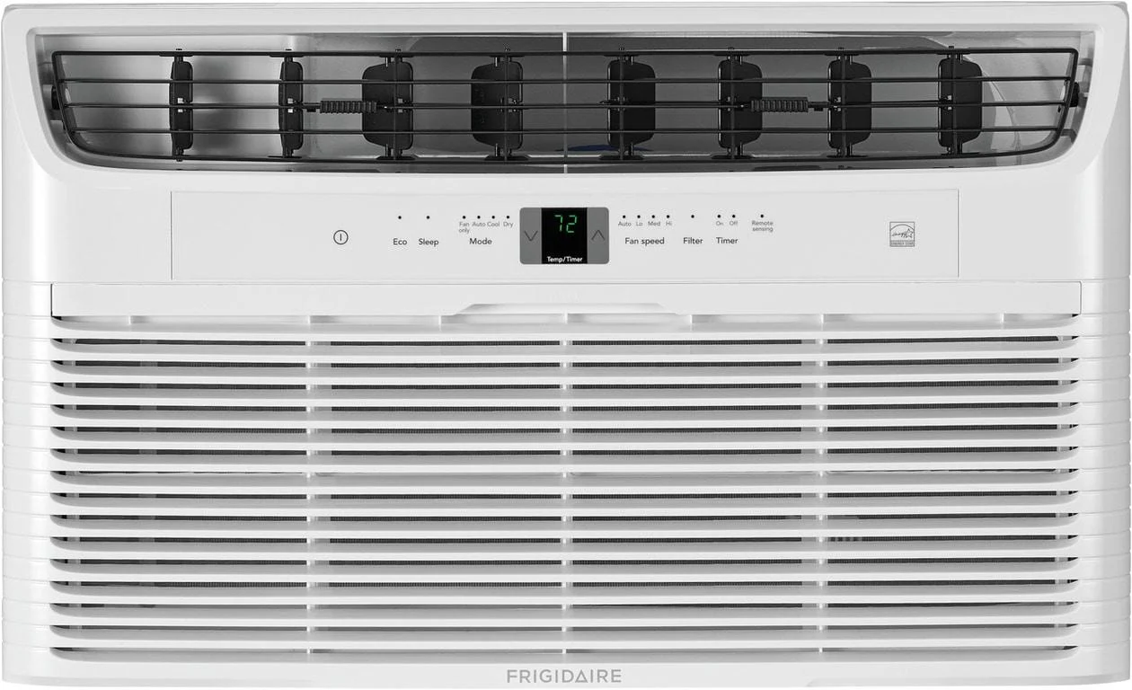 Frigidaire FHTE083WA1 8,000 BTU Wall Room Air Conditioner with Supplemental Heat
