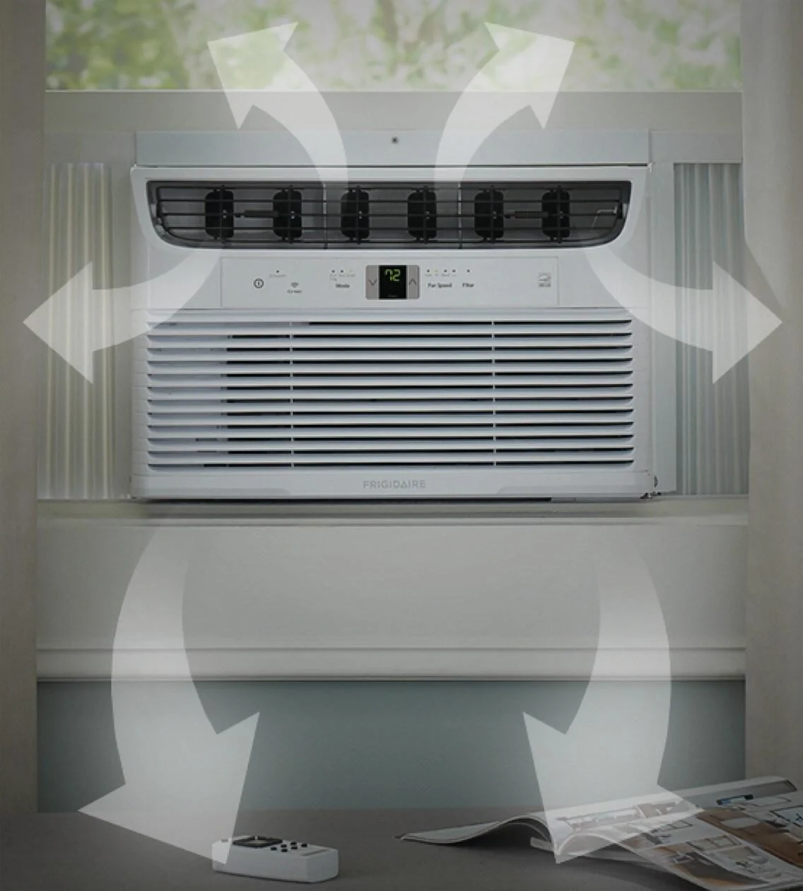 FHWW153WB1 Frigidaire 15,100 BTU Connected Window-Mounted Room Air Conditioner - Image 4