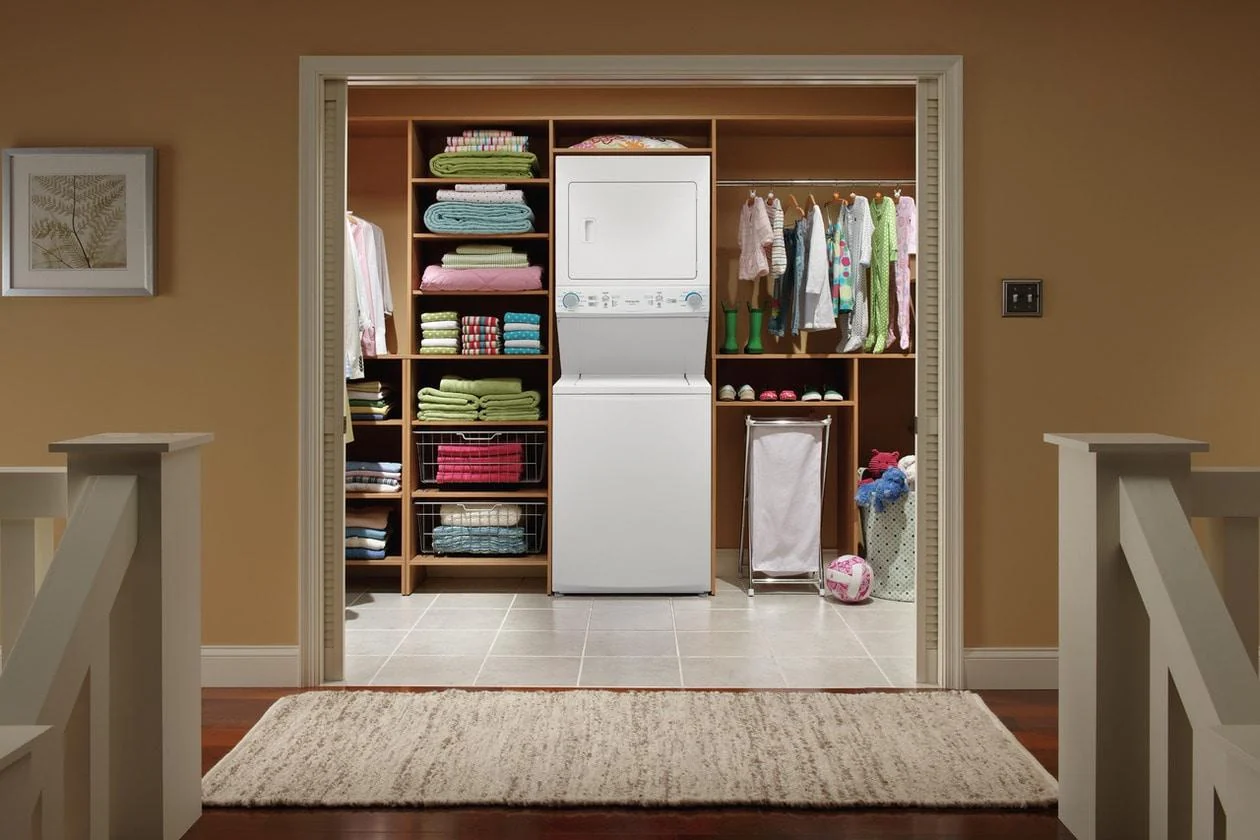 Frigidaire FLCE7522AW Electric Washer/Dryer Laundry Center - 3.9 Cu. Ft Washer and 5.5 Cu. Ft. Dryer - Image 3