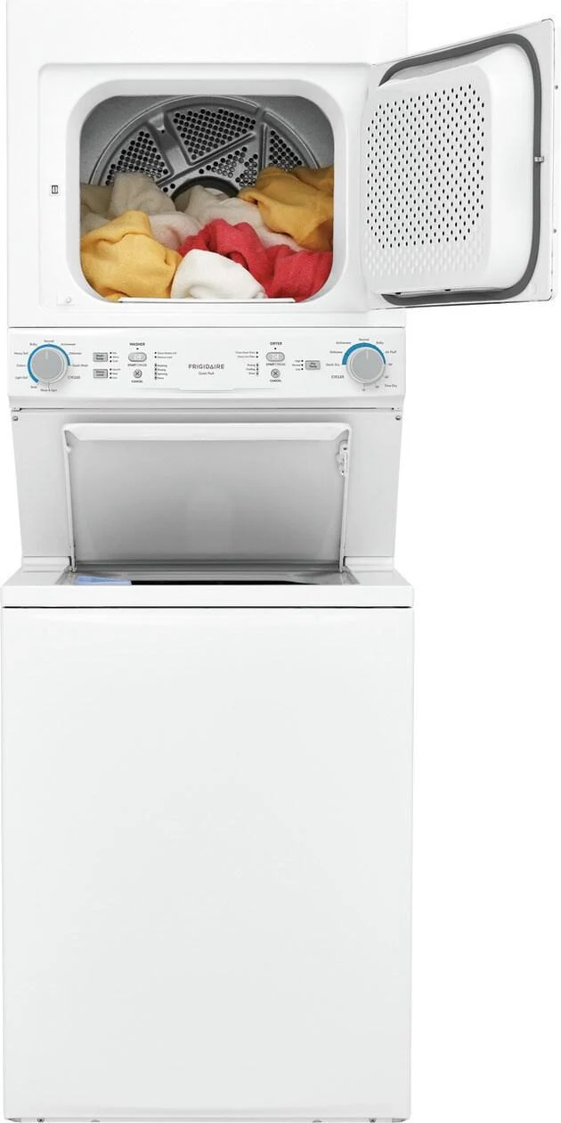 Frigidaire FLCE7522AW Electric Washer/Dryer Laundry Center - 3.9 Cu. Ft Washer and 5.5 Cu. Ft. Dryer - Image 7