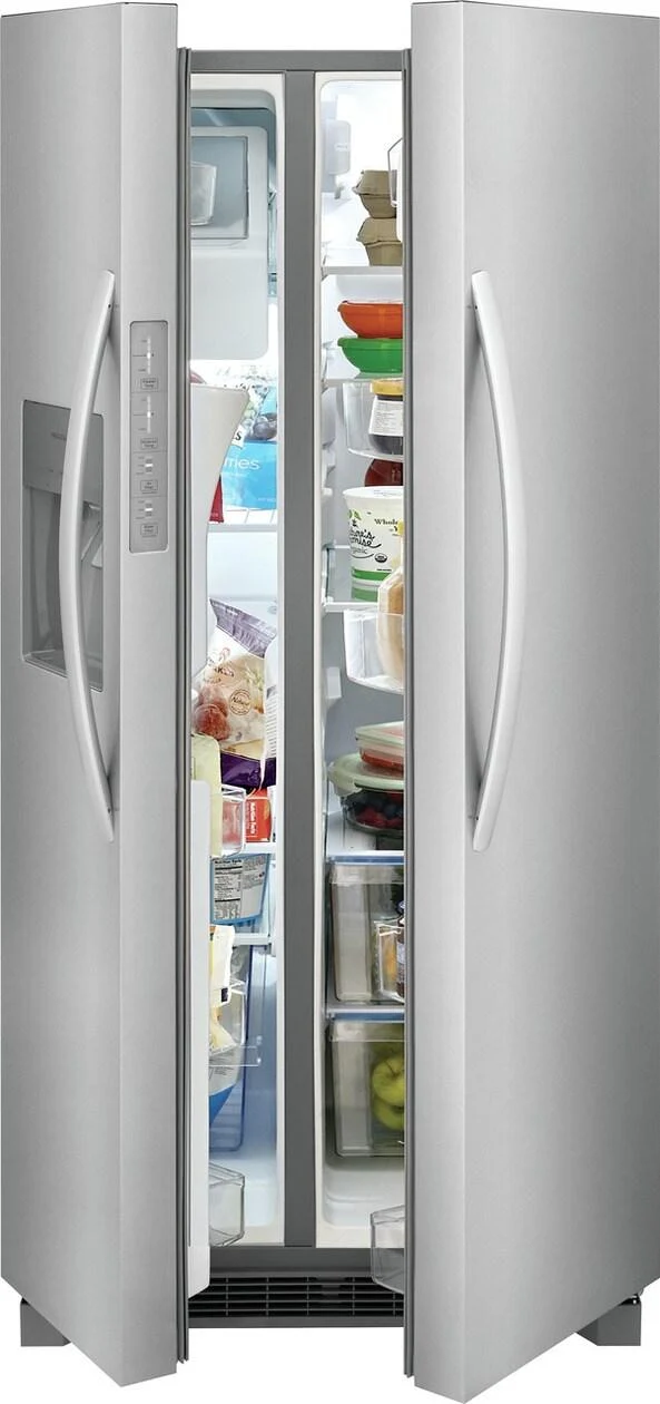Frigidaire FRSS2323AS 22 Cu. Ft. 33" Standard Depth Side by Side Refrigerator - Image 5