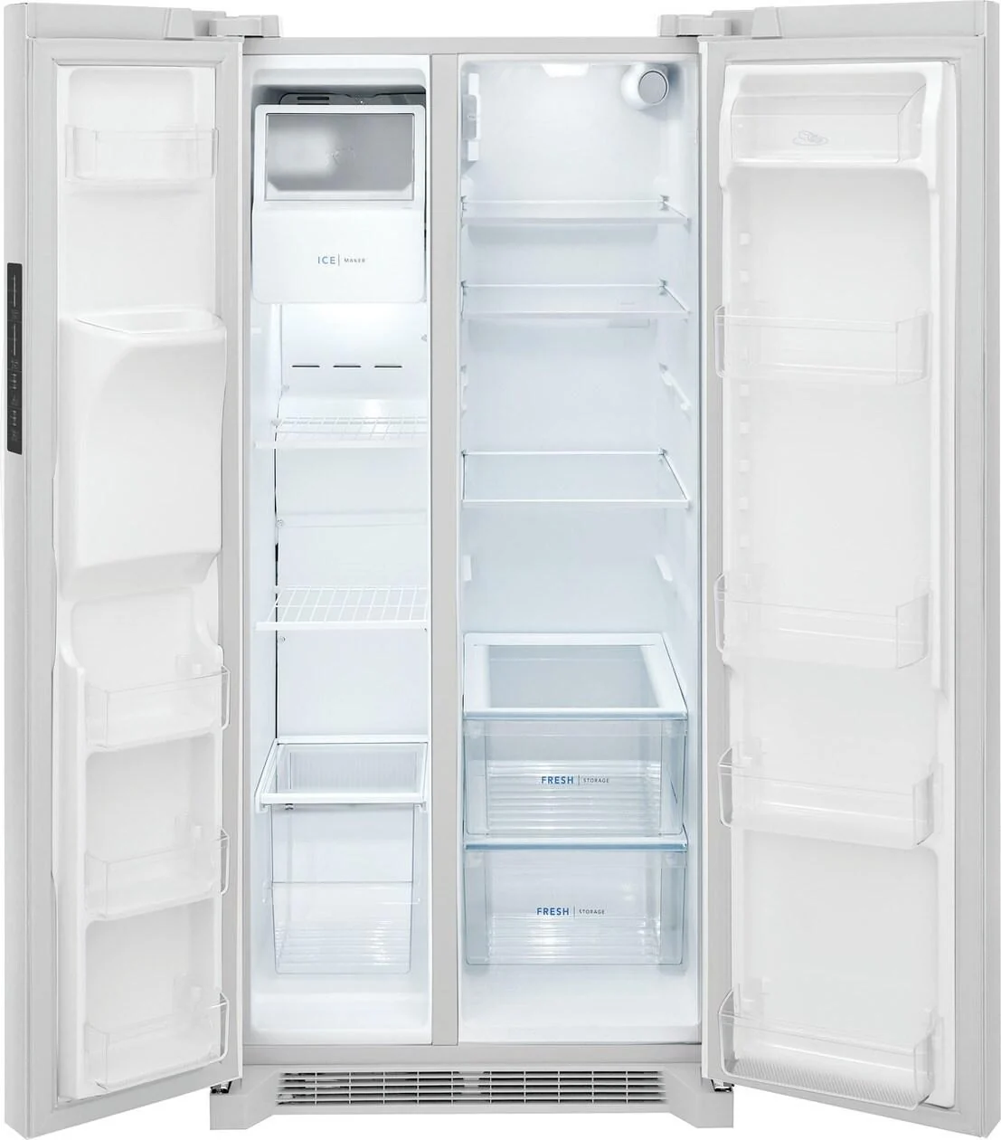 Frigidaire FRSS2323AW 22 Cu. Ft. 33" Standard Depth Side by Side Refrigerator - Image 3