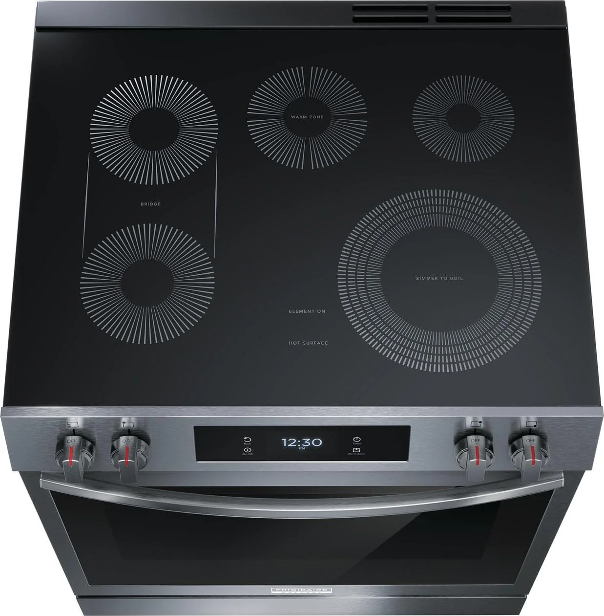 Frigidaire GCFE3060BD 30" Front Control Electric Range with Total Convection - Image 4