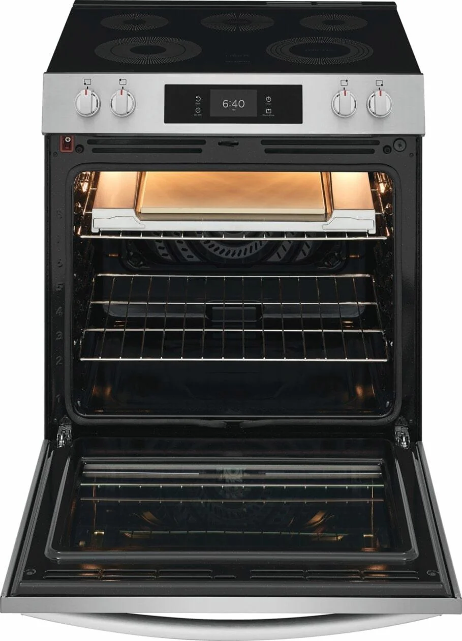 Frigidaire GCFE3070BF 30" Electric Range with Stone-Baked Pizza - Image 22