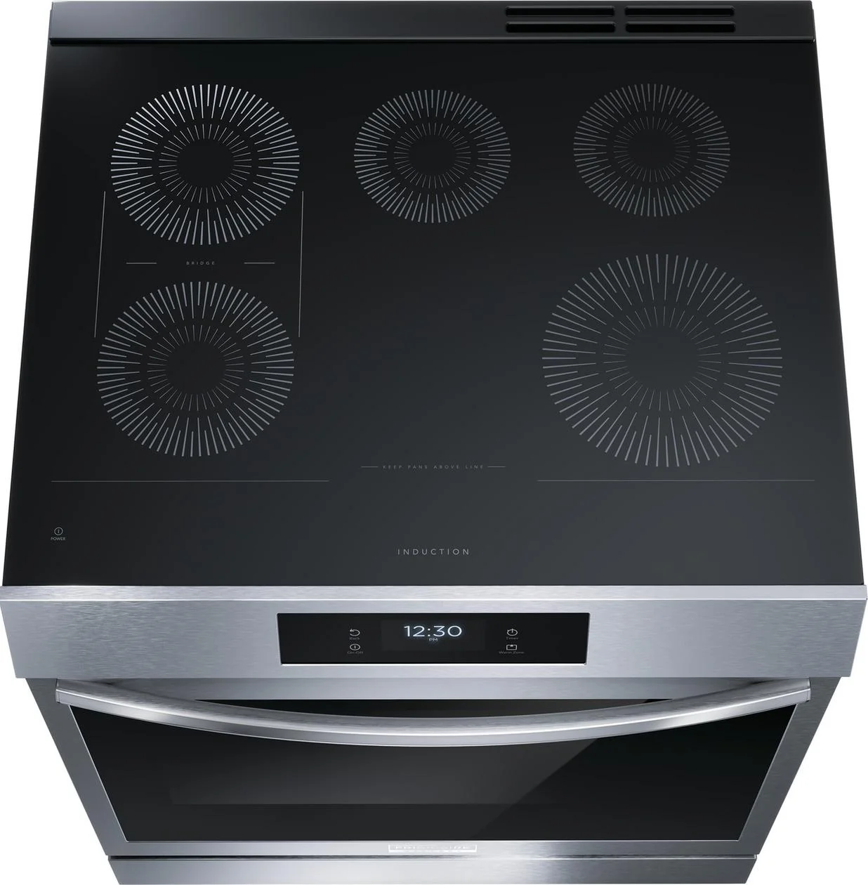 Frigidaire GCFI3060BF 30" Front Control Induction Range with Total Convection - Image 5