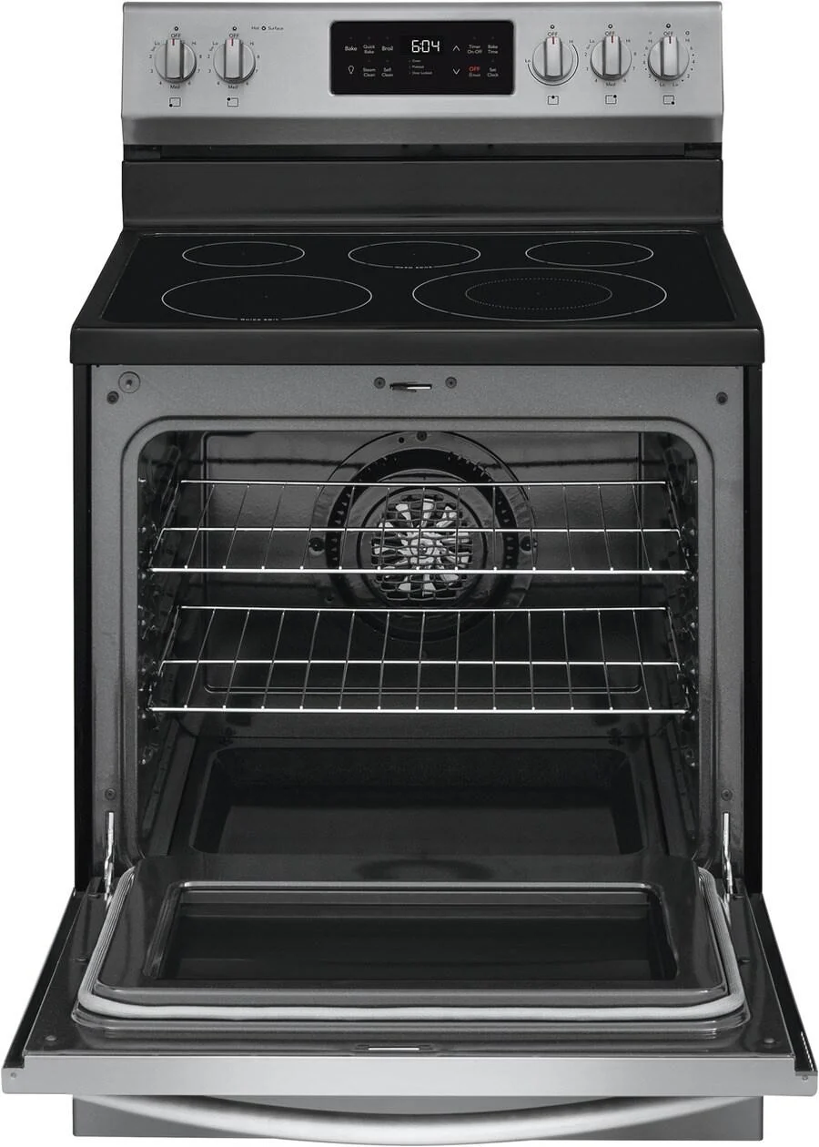 Frigidaire Gallery 30" Freestanding Electric Range with Steam Clean - Image 2