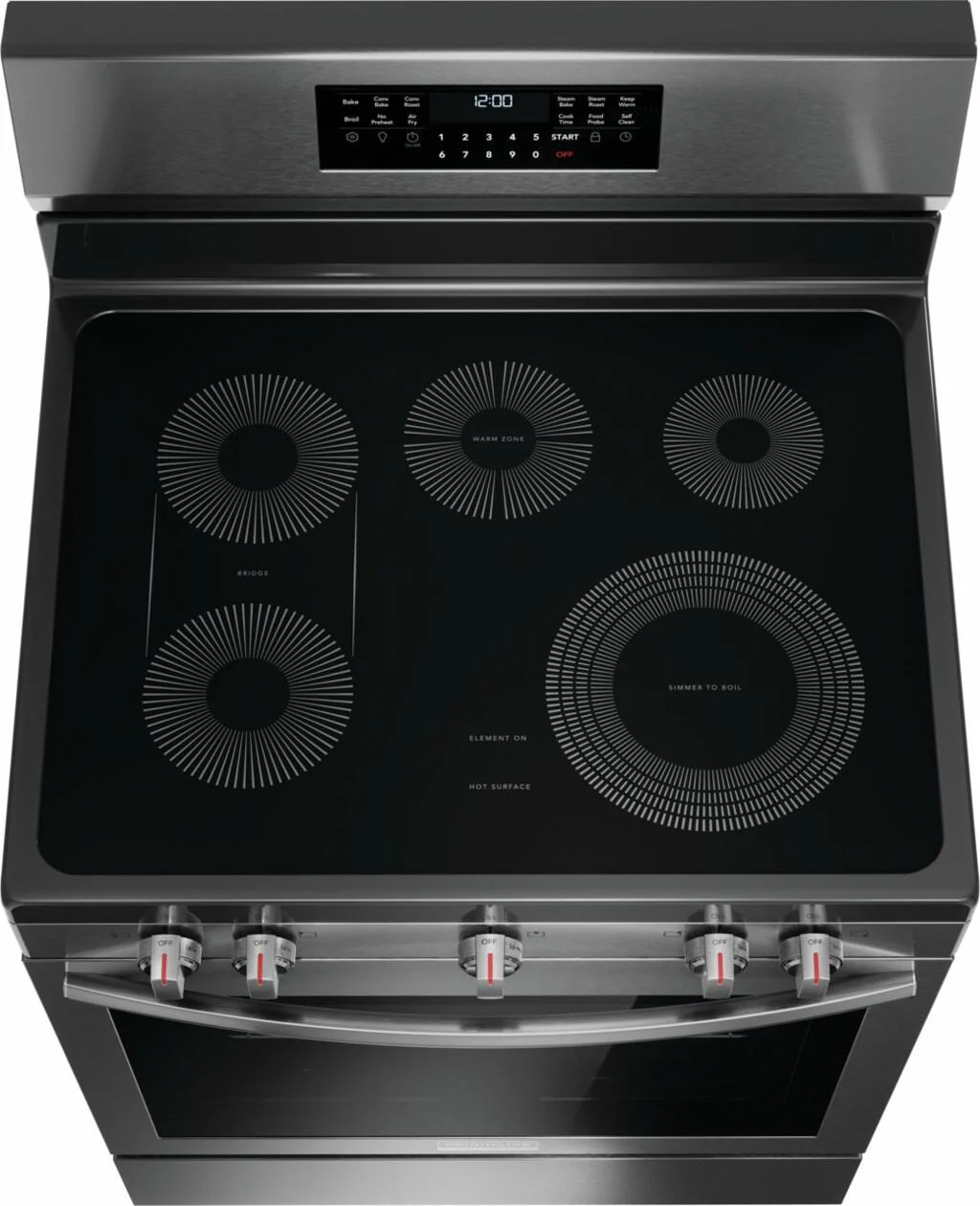 Frigidaire GCRE3060BD 30" Rear Control Electric Range with Total Convection - Image 5