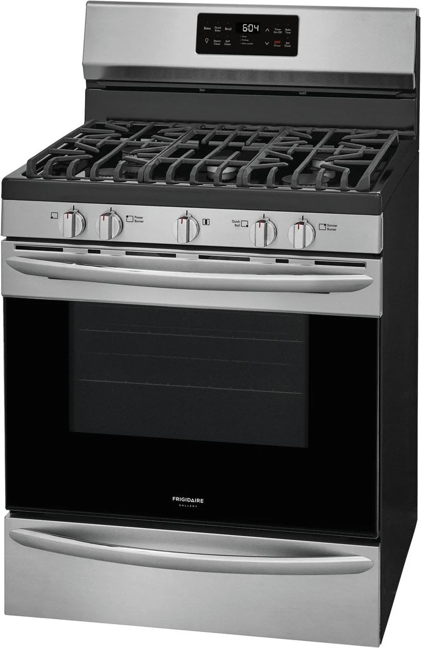 Frigidaire Gallery 30" Freestanding Gas Range with Steam Clean - Image 8