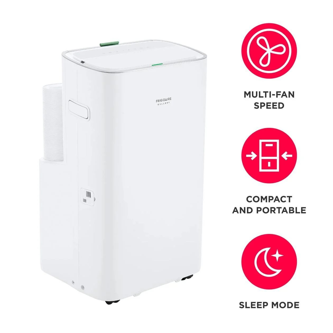 Frigidaire GHPC142AA1 3-in-1 Connected Inverter Portable Room Air Conditioner 14,000 BTU (ASHRAE) / 10,500 BTU (DOE) - Image 7