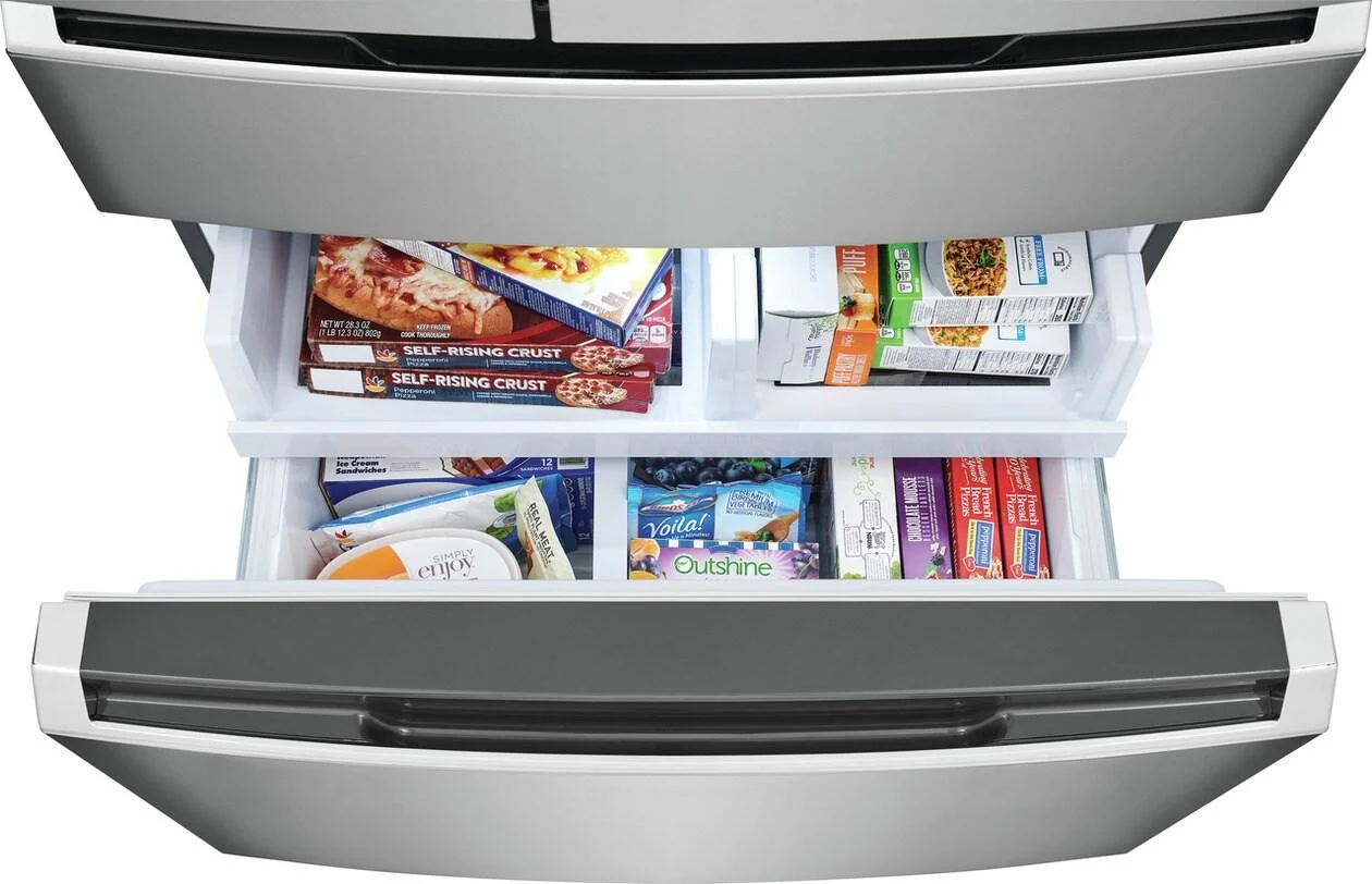 Frigidaire GRMC2273CF 22 Cu. Ft. Counter-Depth 4-Door French Door Refrigerator - Image 4