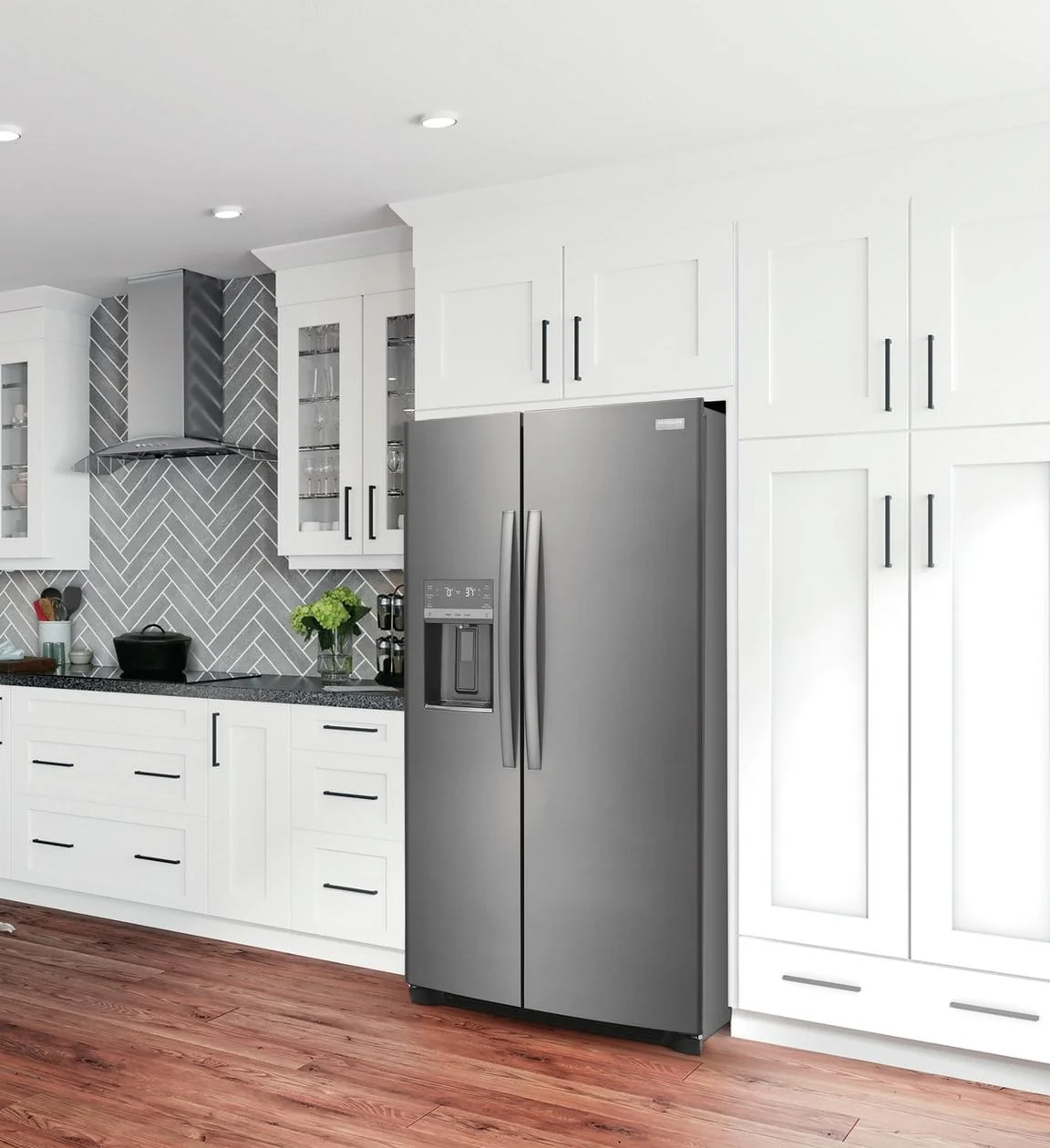 Frigidaire GRSS2652AD 26 Cu. Ft. 36" Standard Depth Side by Side Refrigerator - Image 2