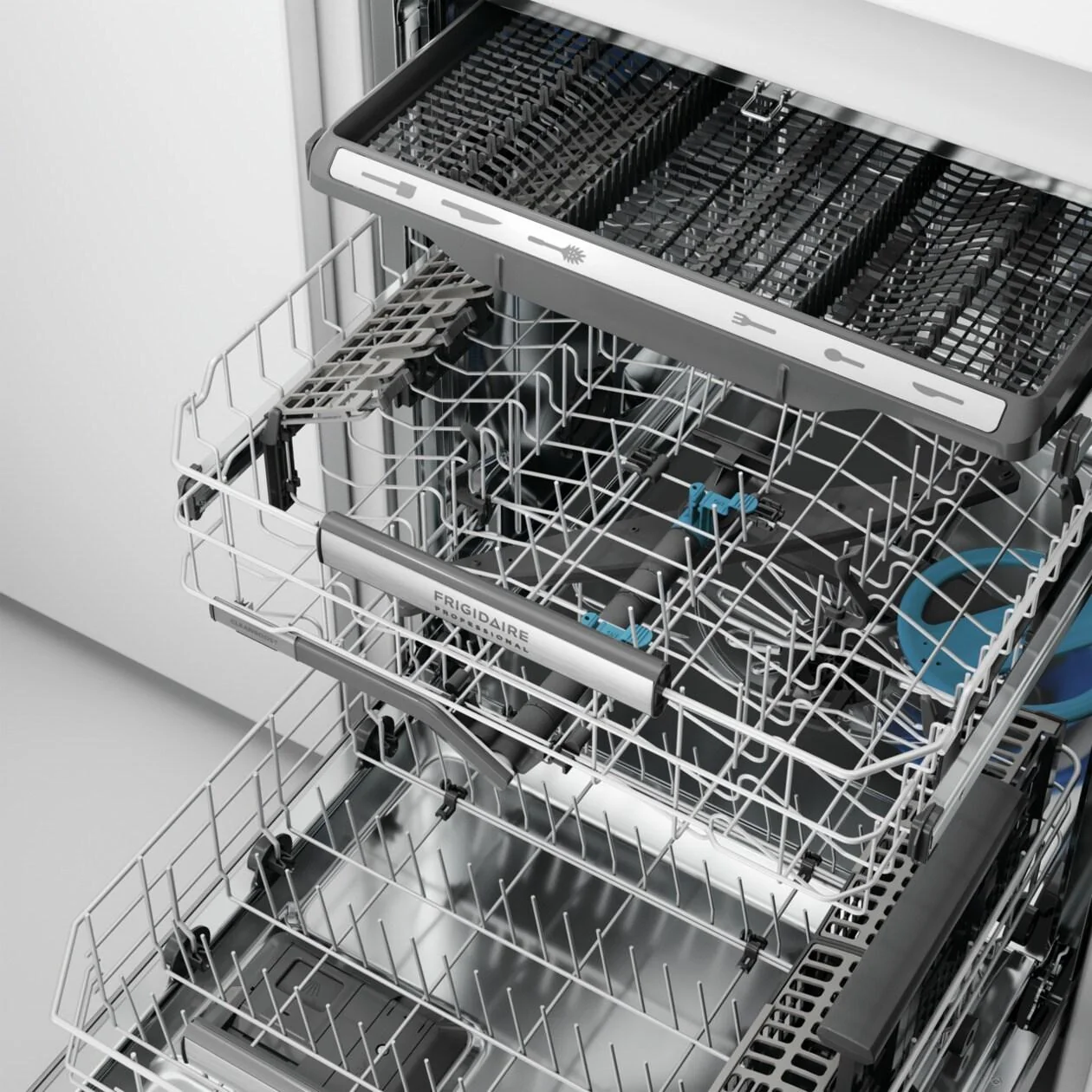 Frigidaire Professional 24" Stainless Steel Tub Built-In Dishwasher with CleanBoost™ - Image 5