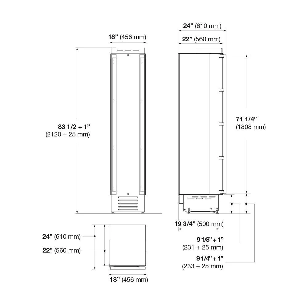 18" BUILT-IN FREEZER COLUMN - Image 11