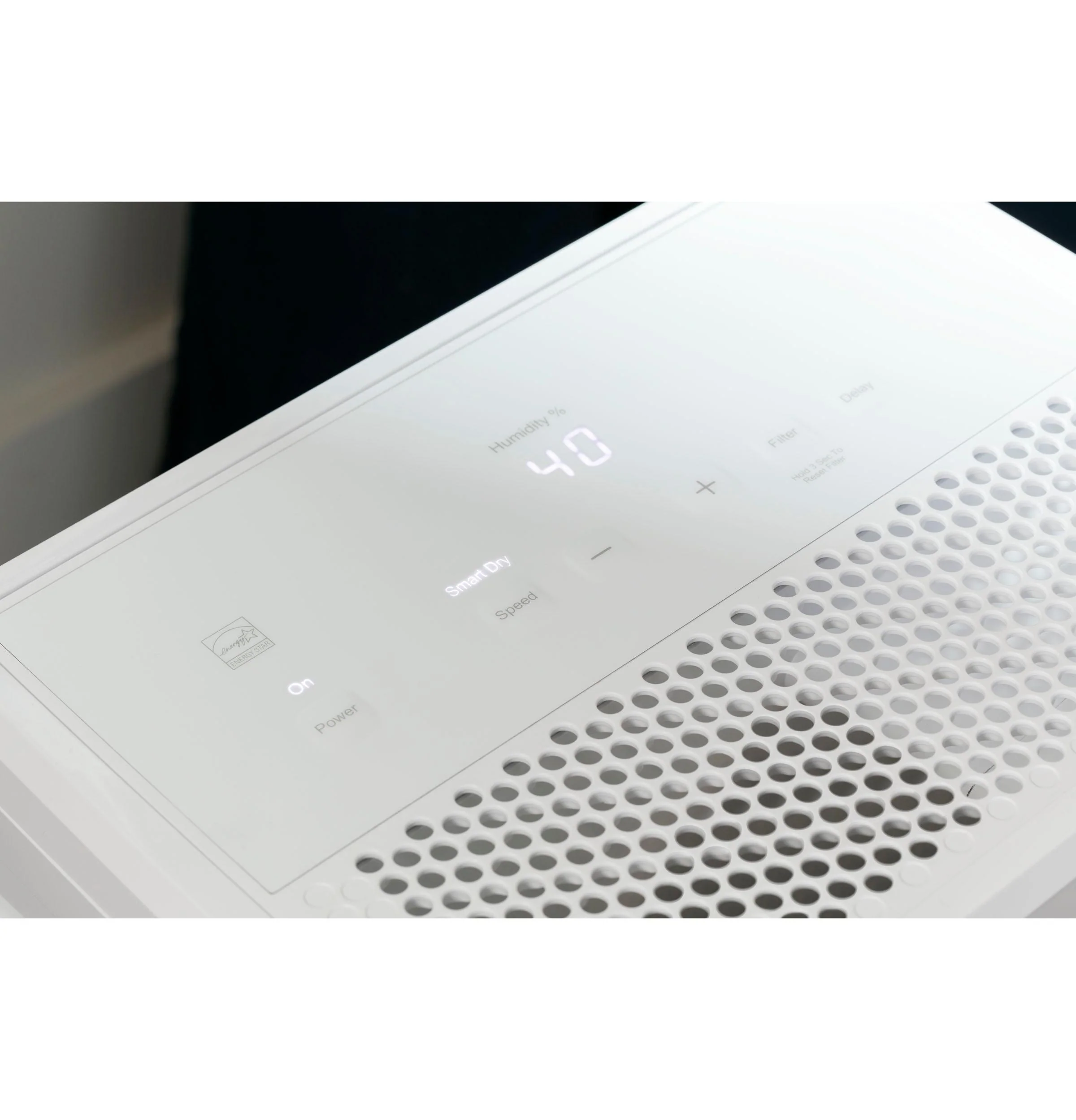 ADHR22LB GE® ENERGY STAR® 22 Pint Portable Dehumidifier with Smart Dry for Damp Spaces - Image 5