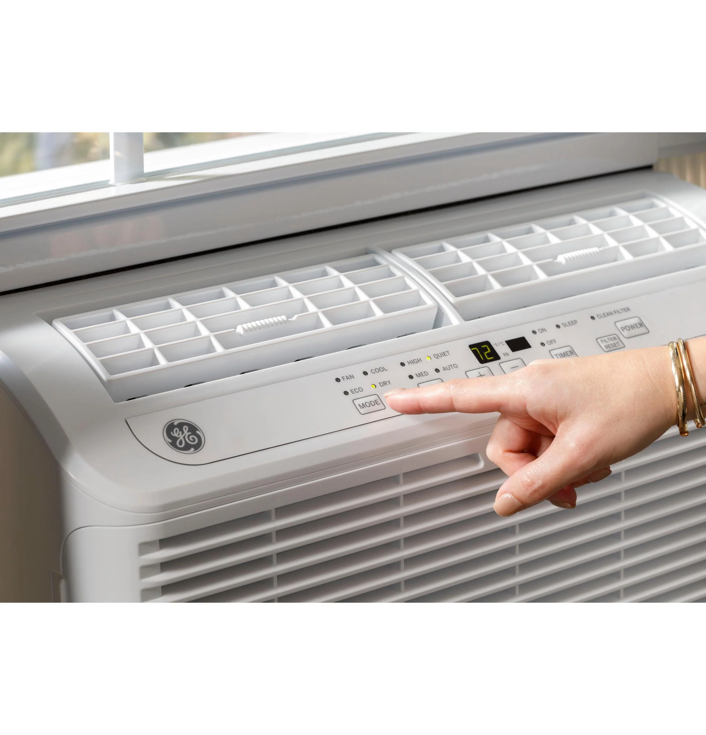 AHEL06BB GE® 6,200 BTU Ultra Quiet Window Air Conditioner for Small Rooms up to 250 sq. ft. - Image 7