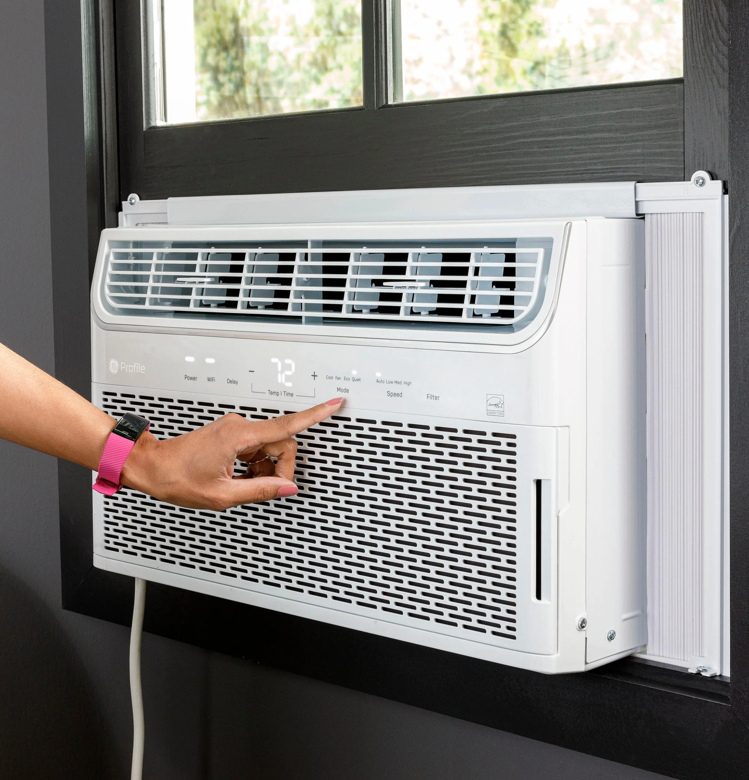 AHTR12AC GE Profile™ ENERGY STAR® 12,000 BTU Inverter Smart Ultra Quiet Window Air Conditioner for Large Rooms up to 550 sq. ft. - Image 5