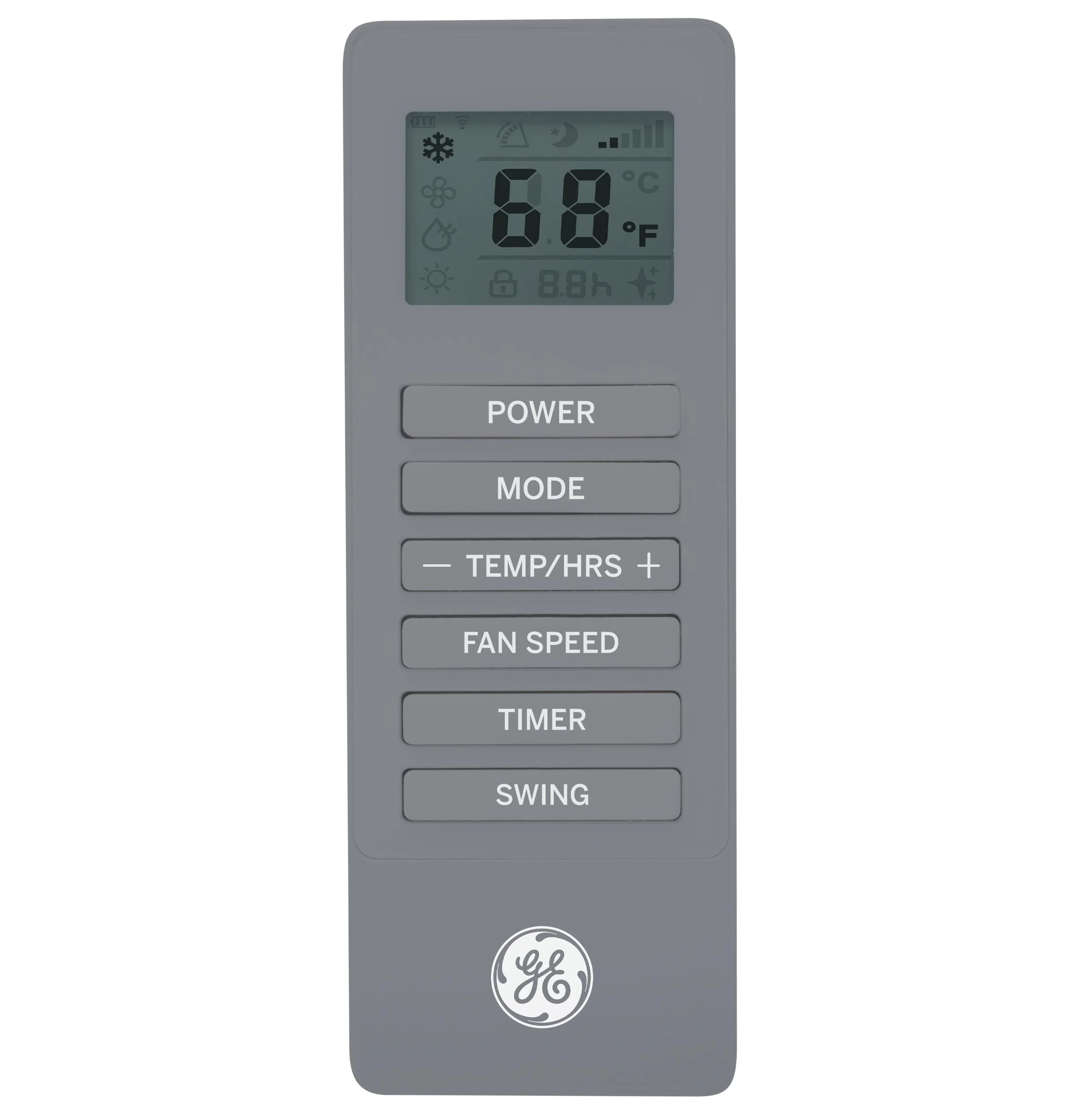 APWD10JASG GE® 10,500 BTU Smart Portable Air Conditioner with Dehumidifier and Remote, Grey - Image 9