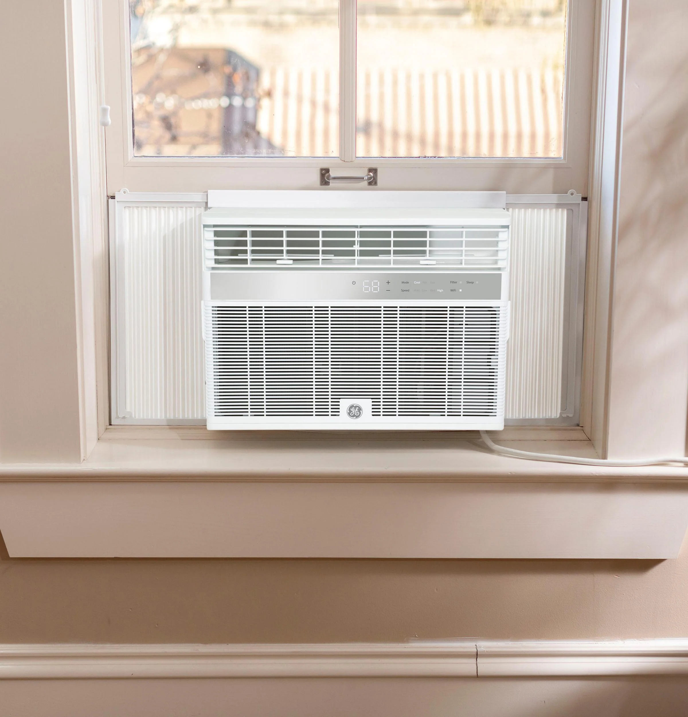 AWCS14WWF GE® 14,000 BTU Smart Electronic Window Air Conditioner for Large Rooms up to 700 sq. ft. - Image 8