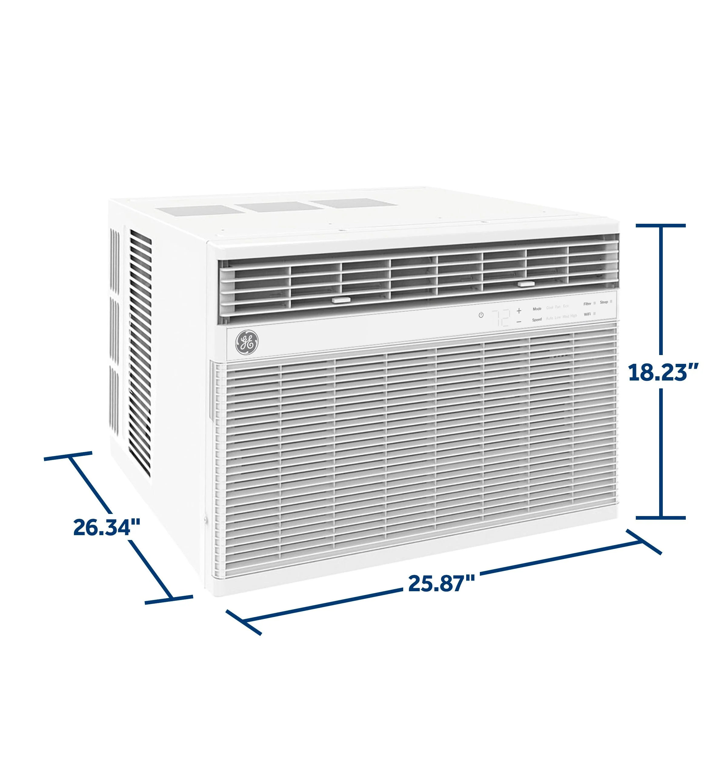AWCS18WWF GE® 18,000 BTU Smart Electronic Window Air Conditioner for Extra-Large Rooms up to 1000 sq. ft. - Image 4