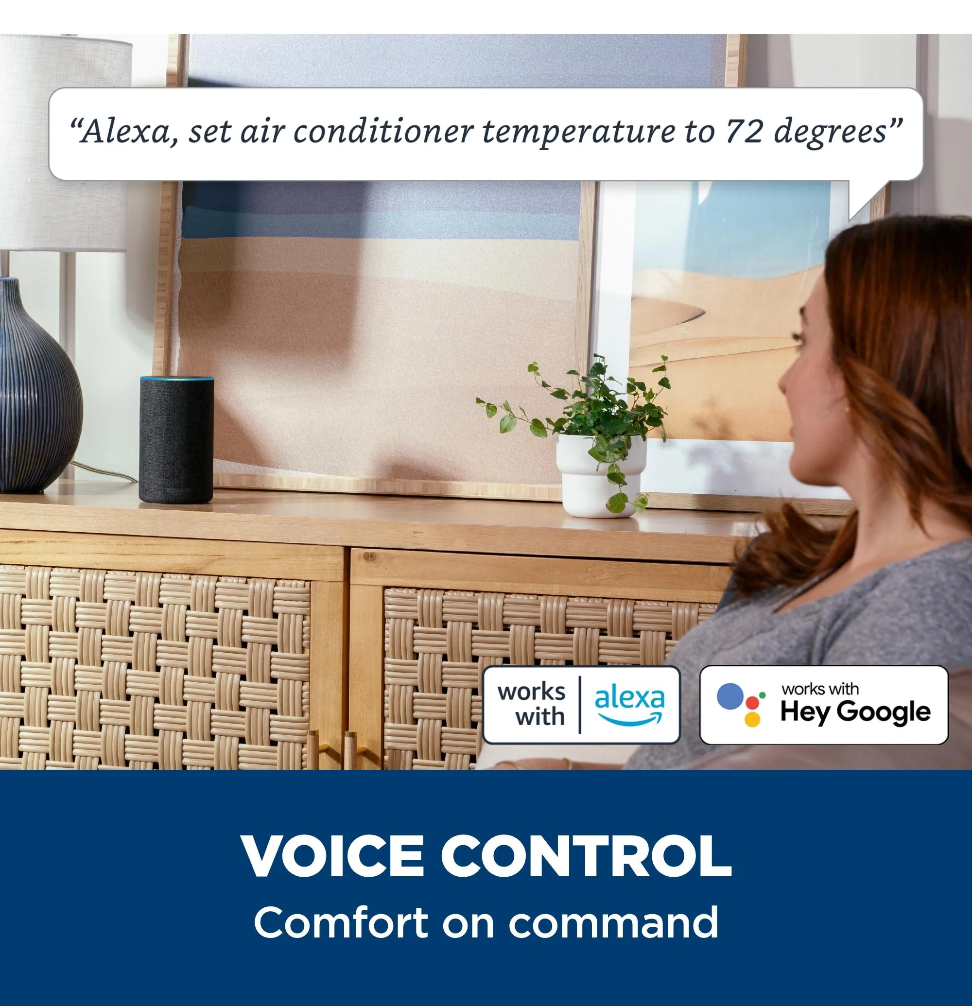 AWES08WWF GE® 8,000 BTU Smart Electronic Window Air Conditioner for Medium Rooms up to 350 sq. ft. - Image 5