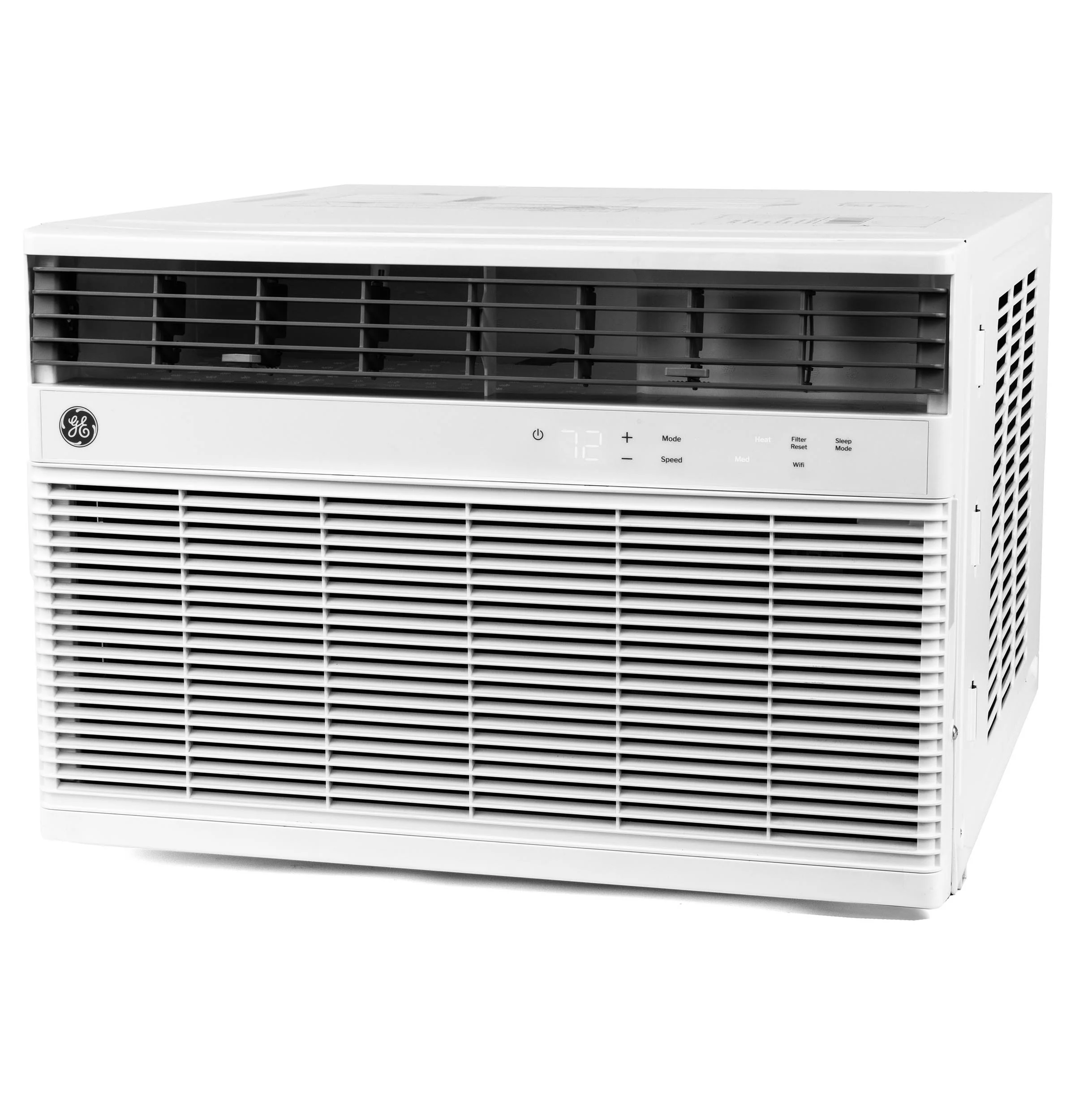 AWGH08WWF GE® 8,000 BTU Smart Heat/Cool Electronic Window Air Conditioner for Medium Rooms up to 350 sq. ft.