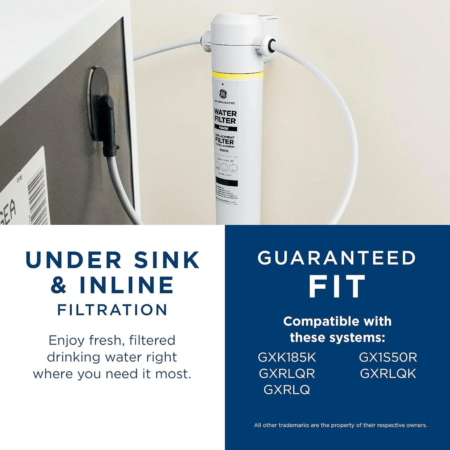 Ge Appliances FQK1K Replacement Water Filter for Single Stage or In-Line Systems - Image 4