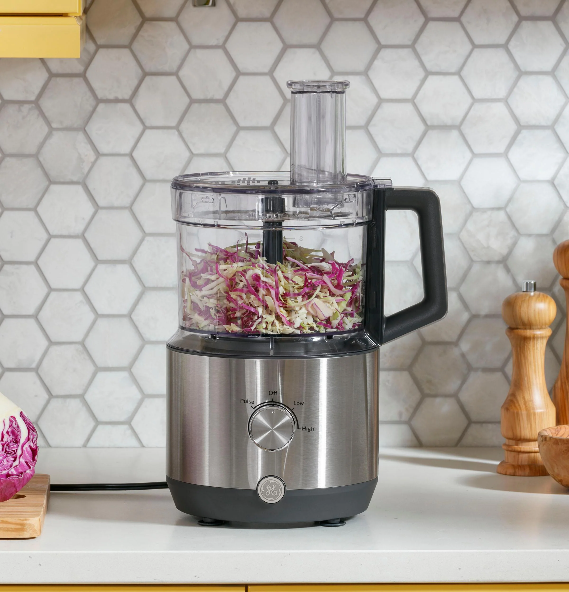 G8P1AASSPSS GE 12-Cup Food Processor with Accessories - Image 12