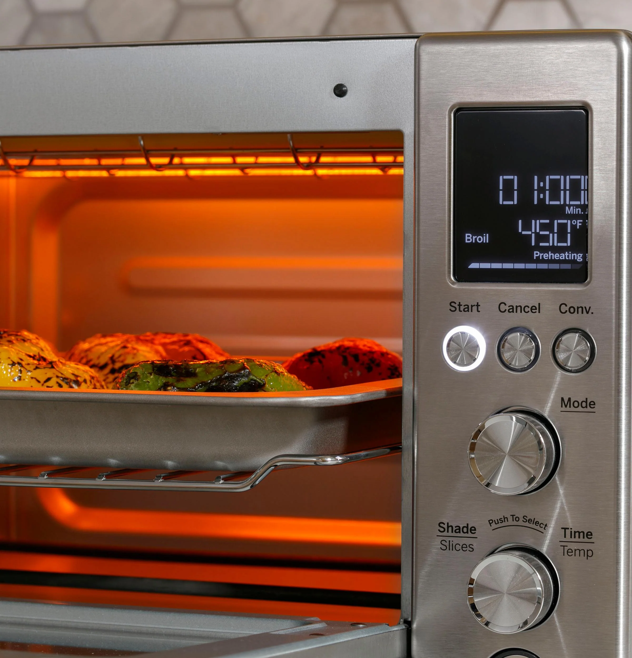 G9OCABSSPSS GE Quartz Convection Toaster Oven - Image 6