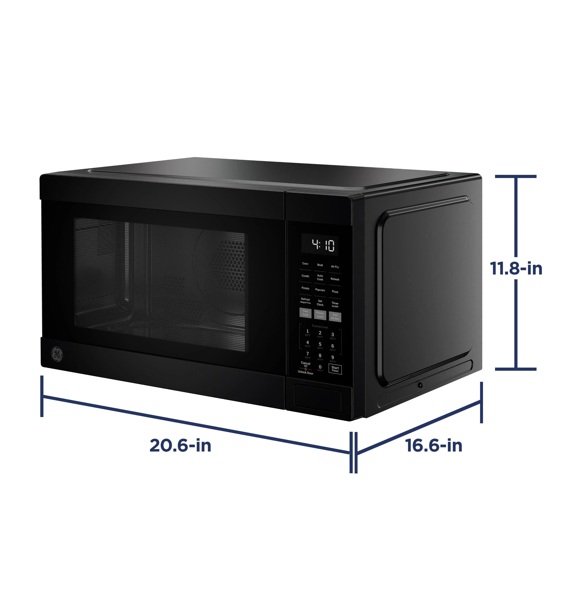 GCST10A1WBB GE® 1.0 Cu. Ft. Capacity Countertop Convection Microwave Oven with Air Fry - Image 5