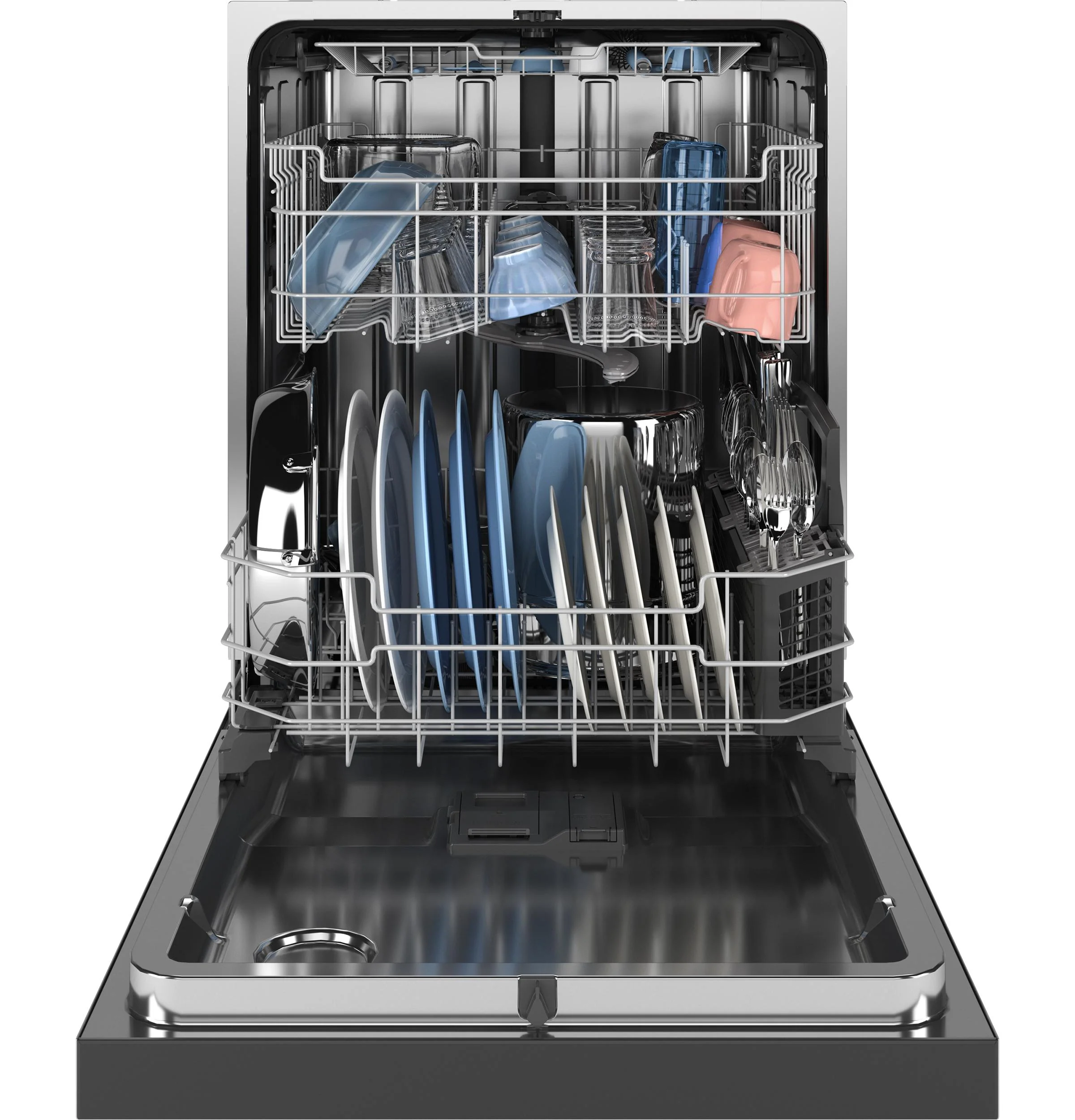 GDF650SYVFS GE® ENERGY STAR® Front Control with Stainless Steel Interior Dishwasher with Sanitize Cycle - Image 23