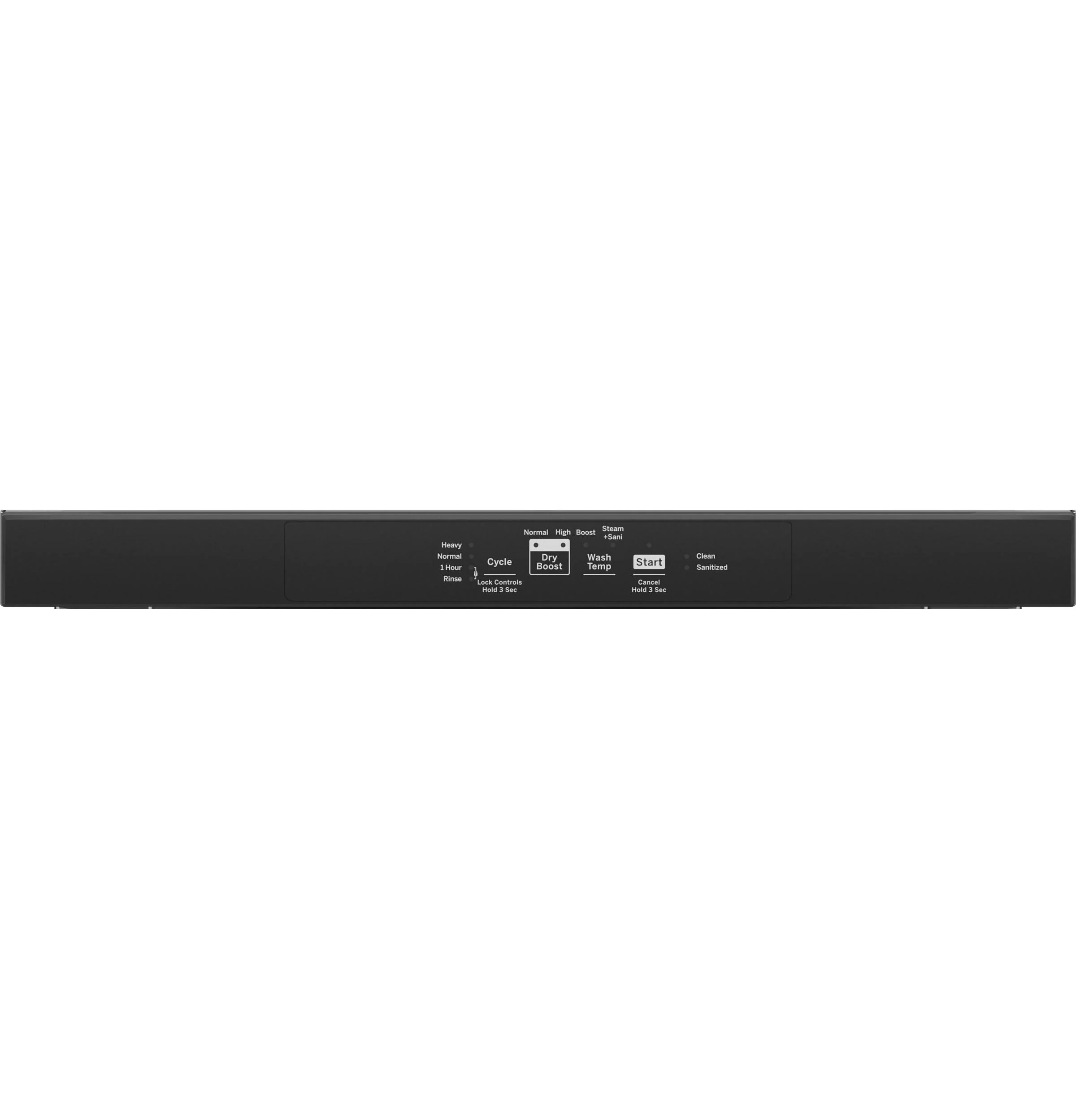 GDT535PYVFS GE® ENERGY STAR® Top Control with Plastic Interior Dishwasher with Sanitize Cycle & Dry Boost - Image 4