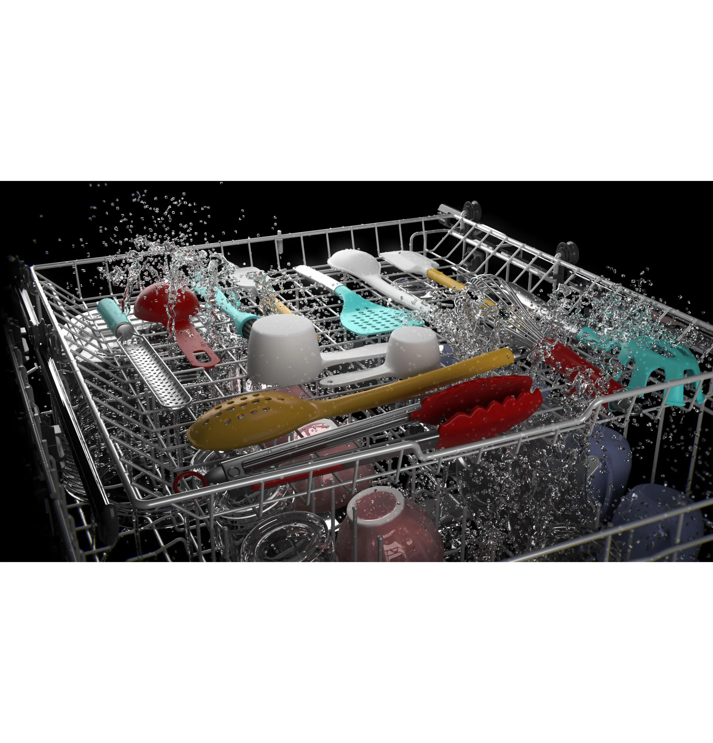 GDT595HYYFS GE® ENERGY STAR® Top Control Hybrid Tub Dishwasher with Third Rack, Bottle Jets, Dry Boost & 50 dBA - Image 20