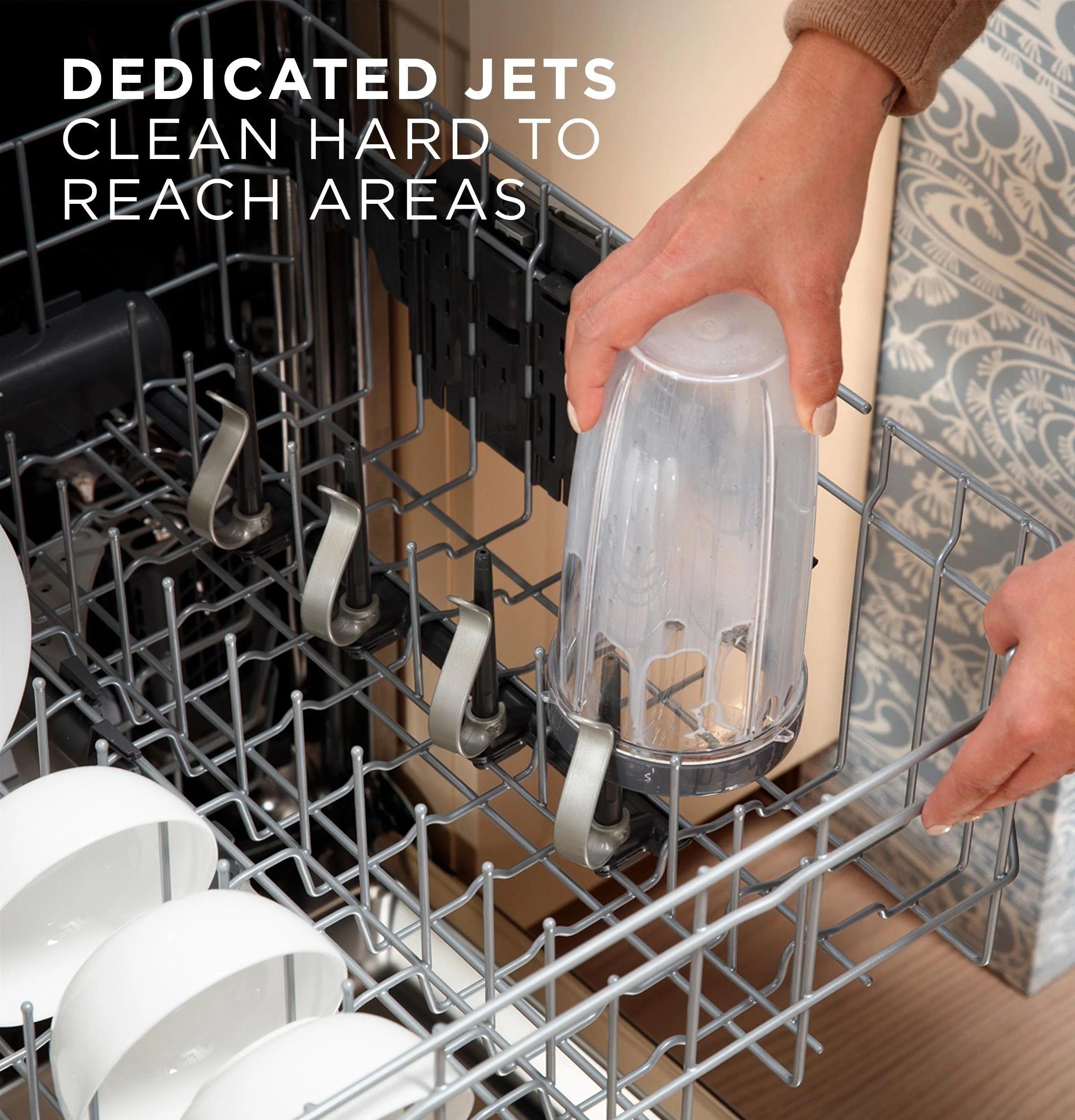GDT670SYVFS GE® ENERGY STAR® Top Control with Stainless Steel Interior Dishwasher with Sanitize Cycle - Image 13
