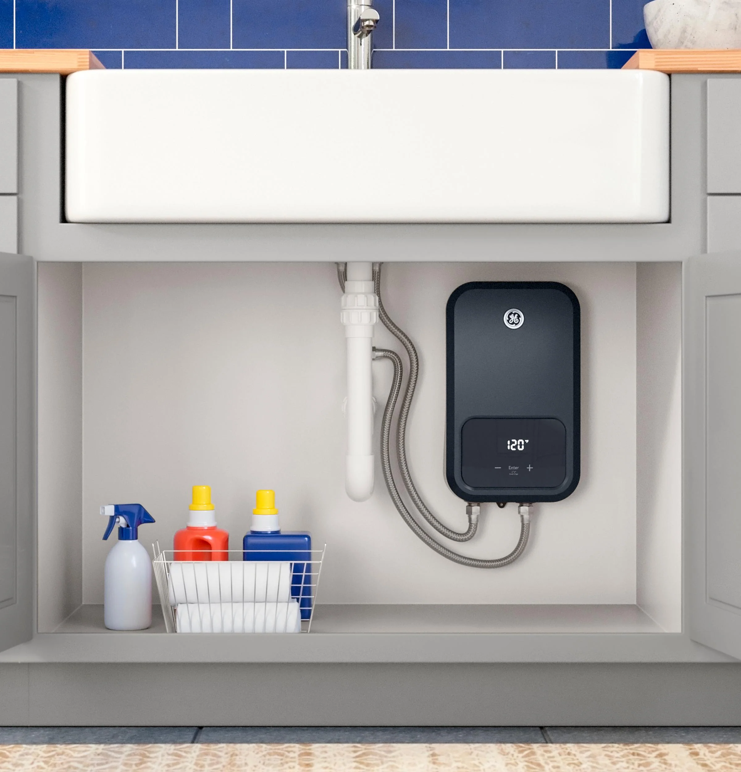 GE06SNHPDG GE® Tankless Electric Water Heater - Image 8