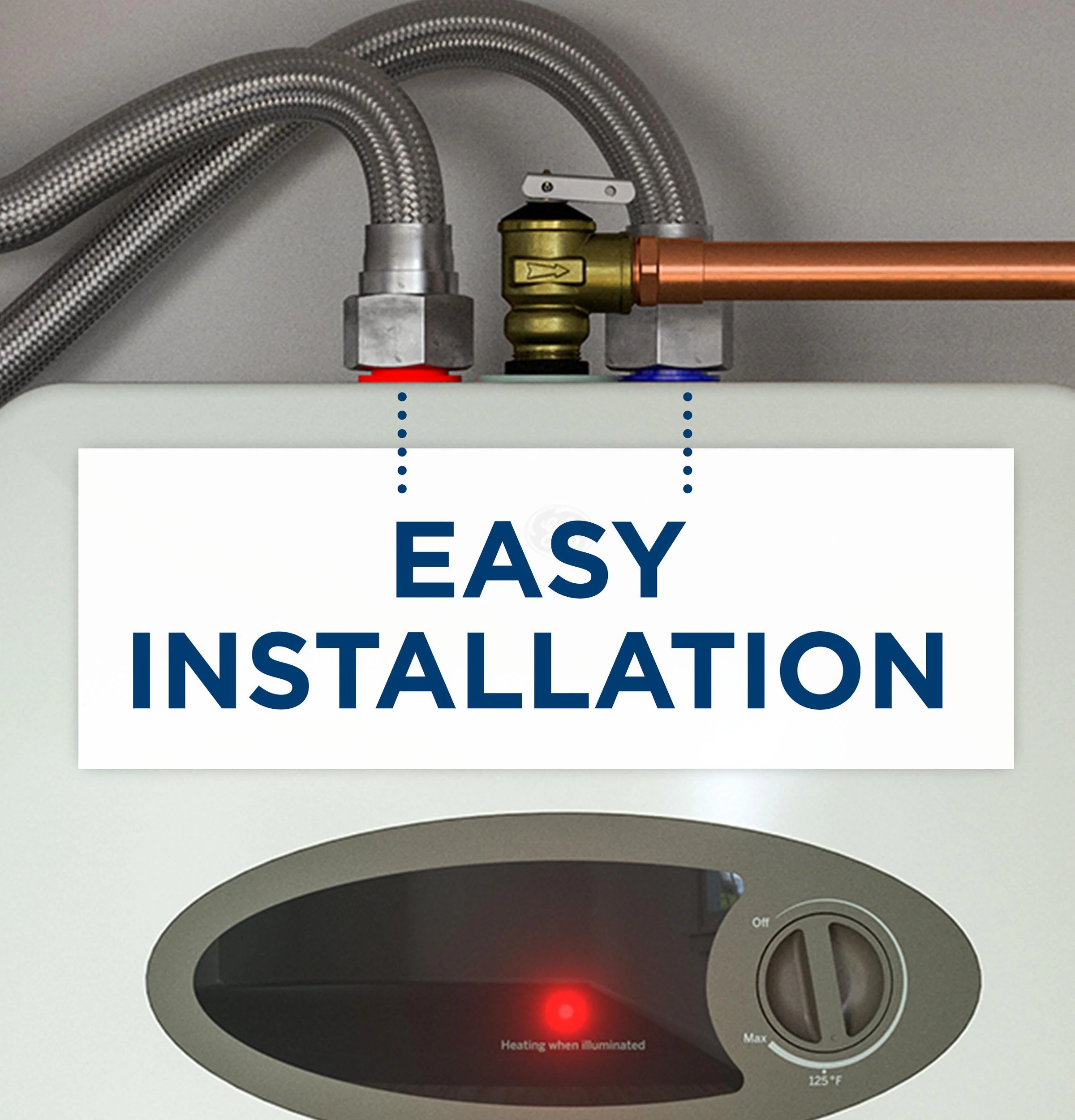 GE10P08BAR GE® 10 Gallon Electric Point of Use Water Heater - Image 8