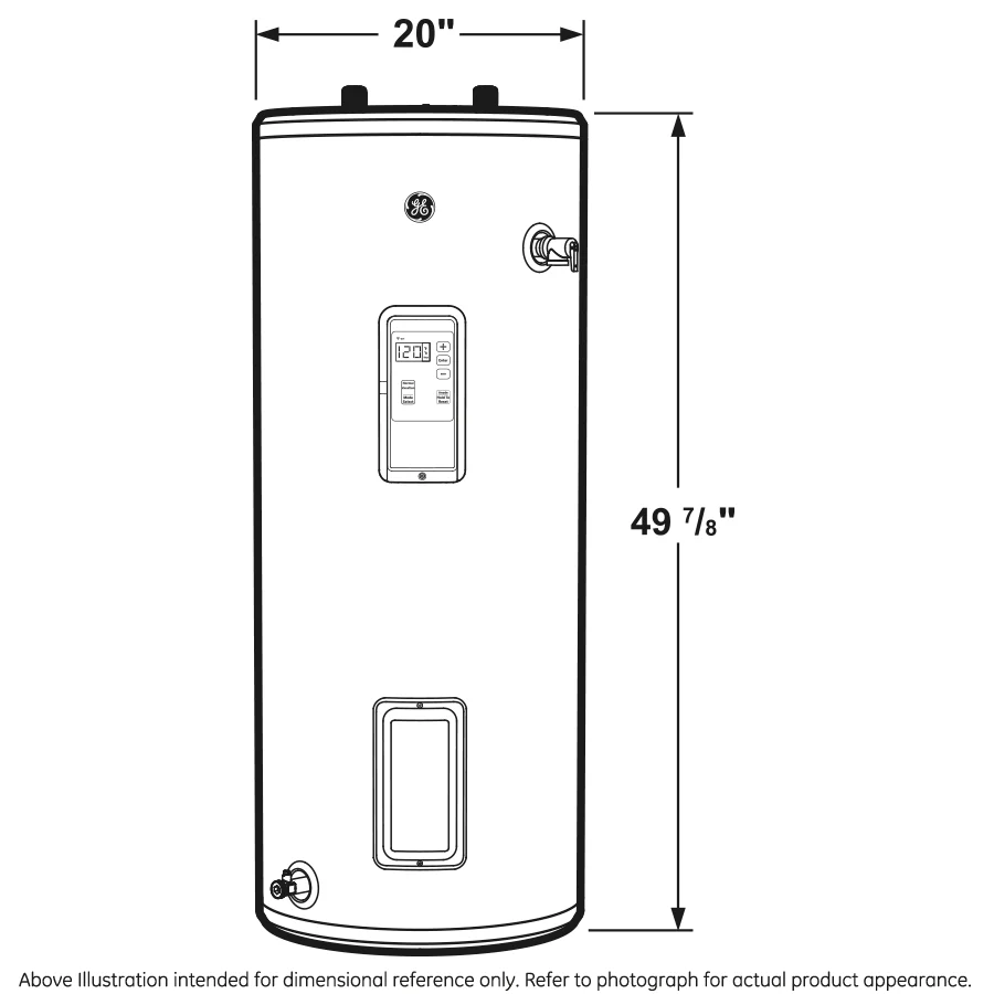 GE30T10BLM GE® Smart 30 Gallon Tall Electric Water Heater - Image 10