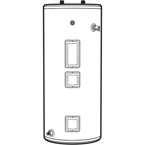 GE40S08DAT GE® 40 Gallon Short 4500W Electric Water Heater - Image 14