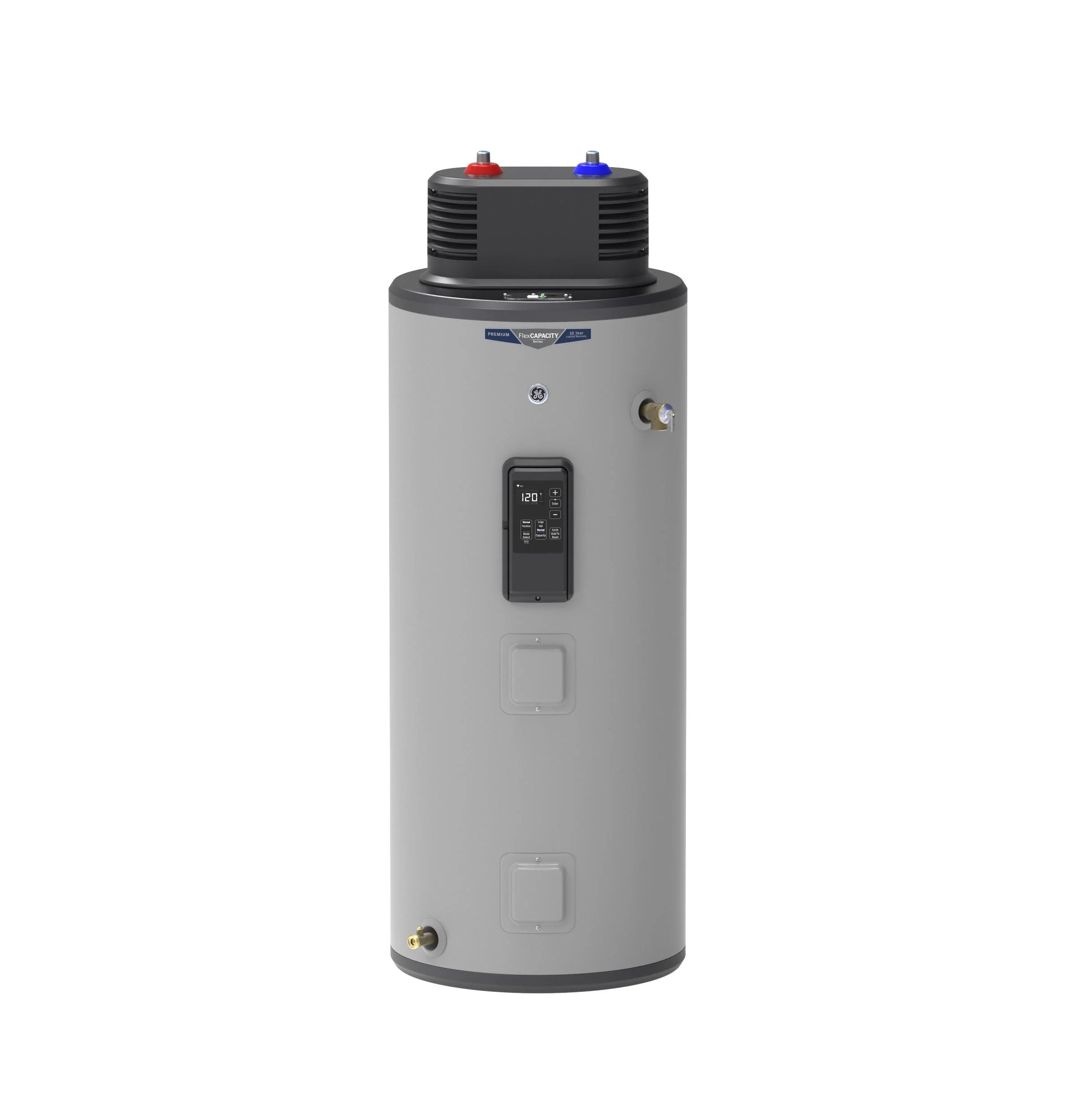 GE40S10BMM GE® Smart 40 Gallon Electric Water Heater with Flexible Capacity