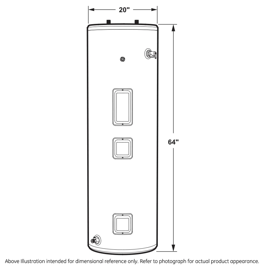 GE40T10BAM GE® 40 Gallon Tall Electric Water Heater - Image 15