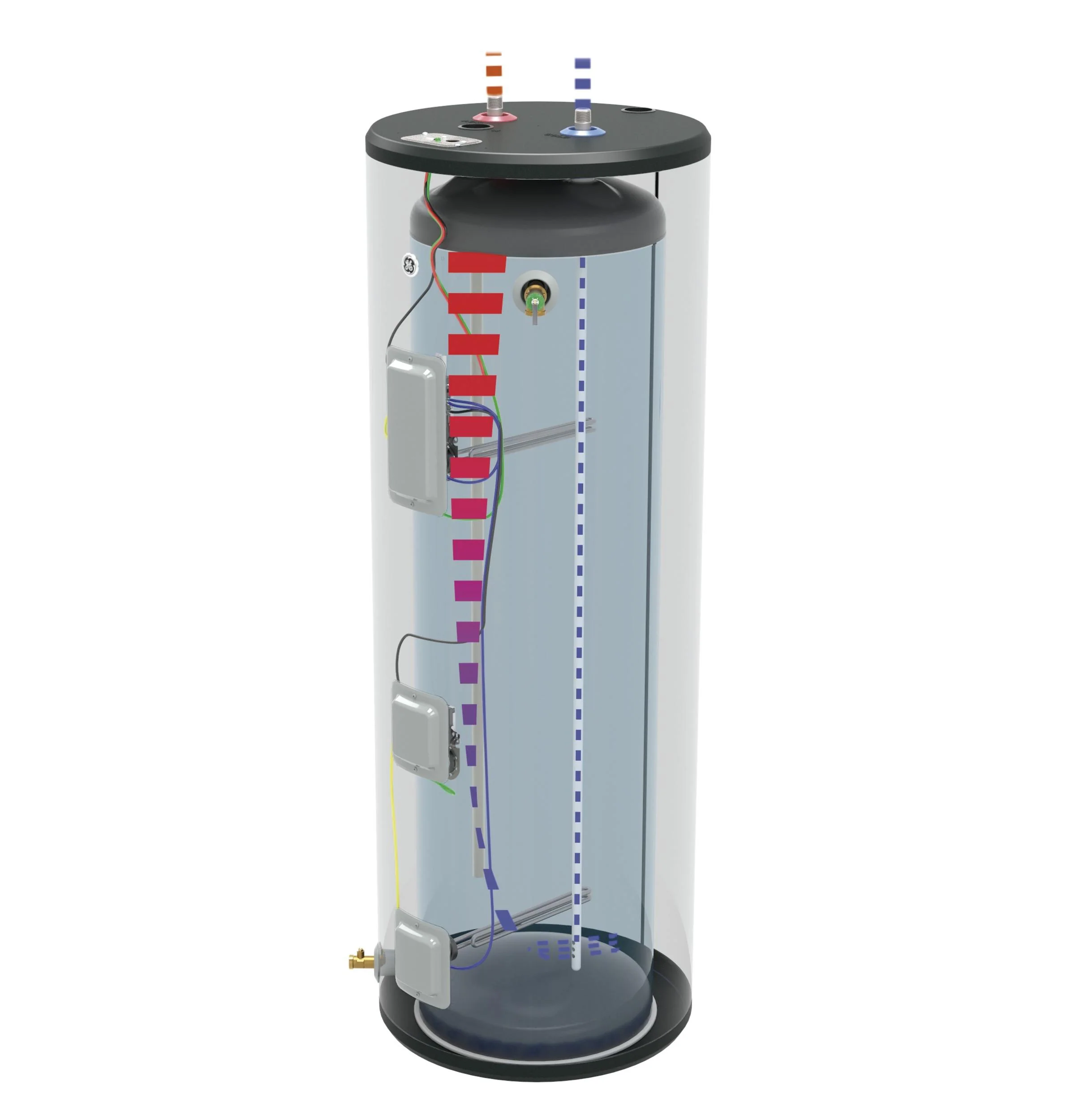 GE40T10BAM GE® 40 Gallon Tall Electric Water Heater - Image 3